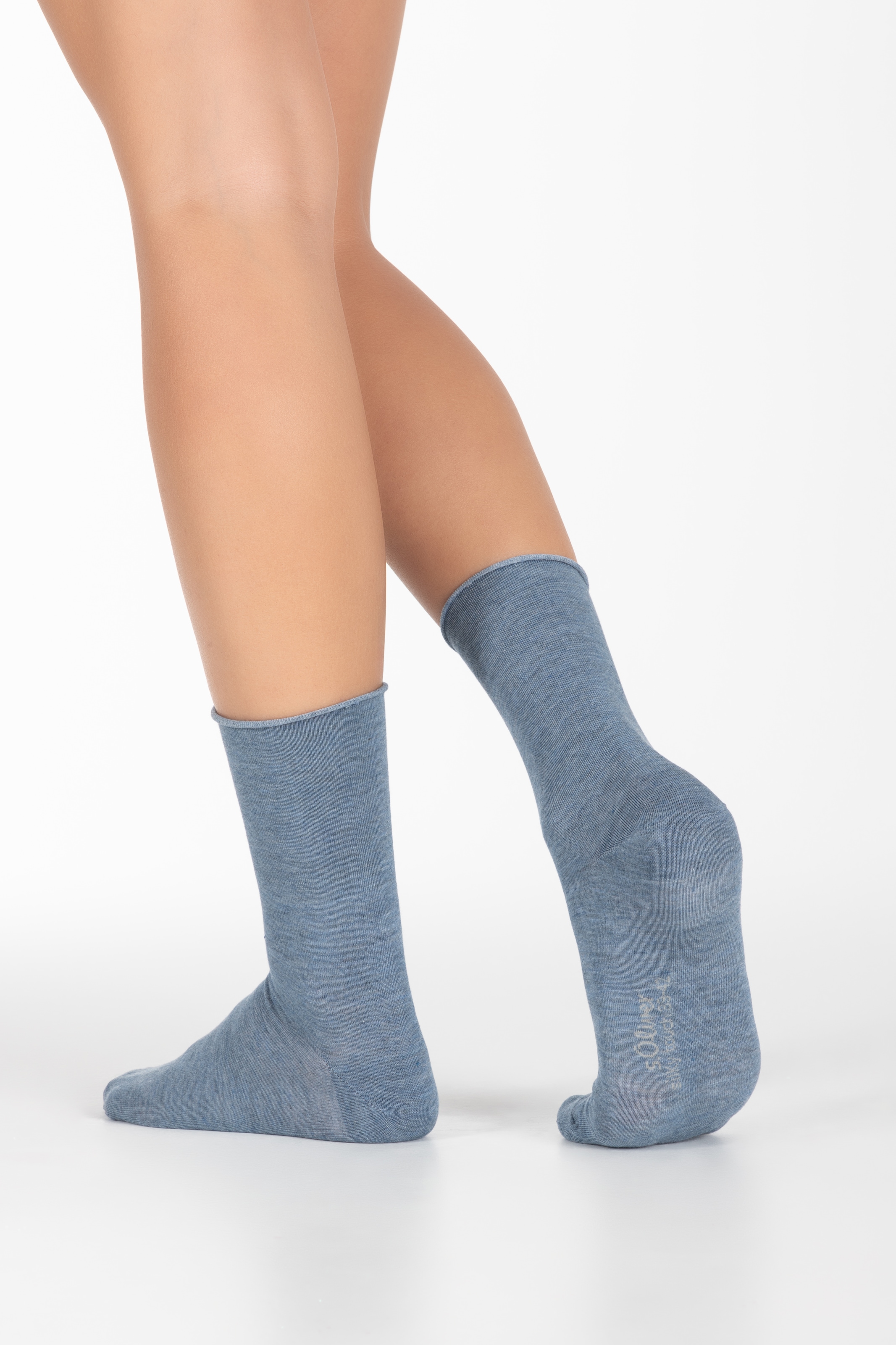s.Oliver Socken »silky touch« 4 Stk. tlg. mit elastischem Bund