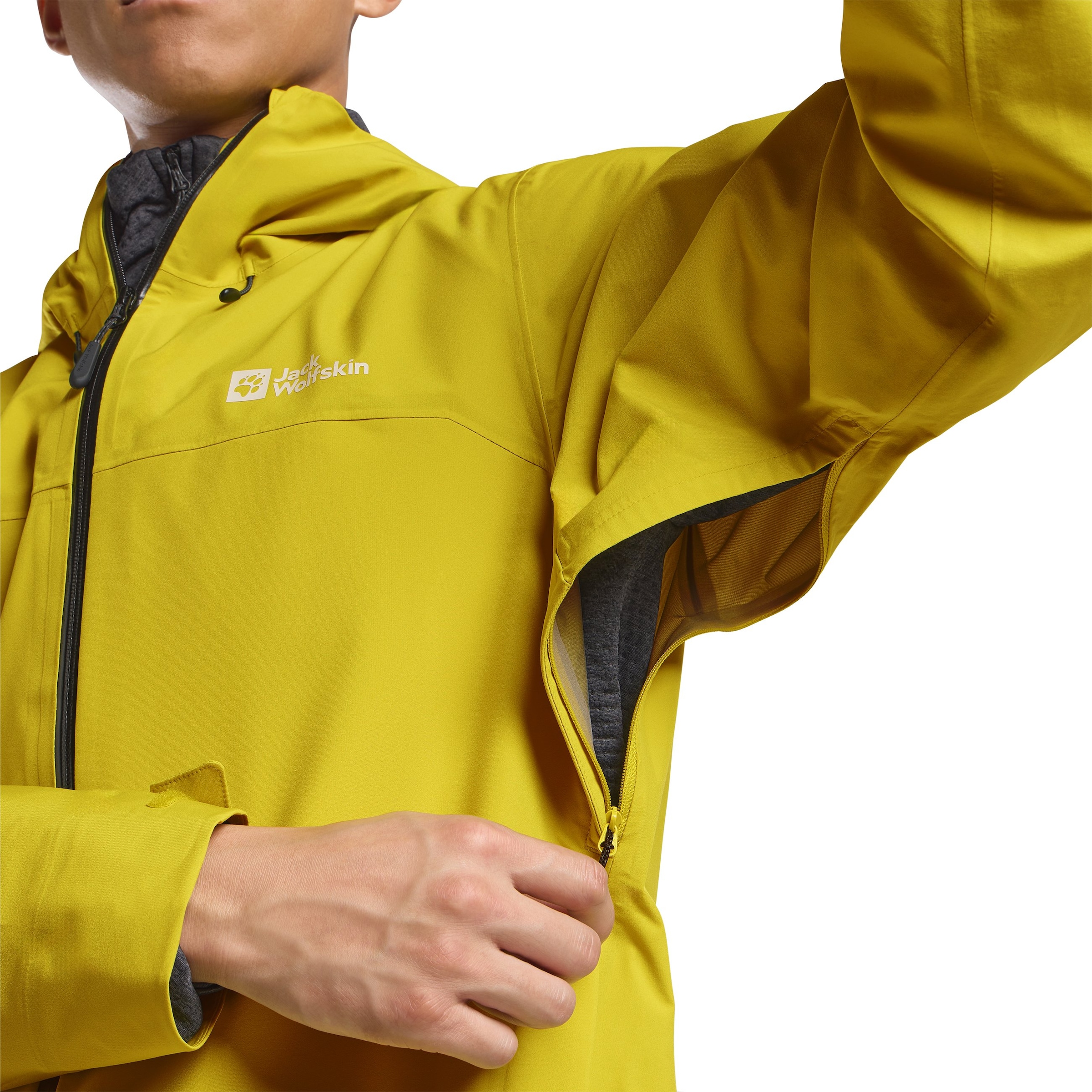 Jack Wolfskin Veste fonctionnelle »HIGHEST PEAK 3L JKT M« mit Kapuze