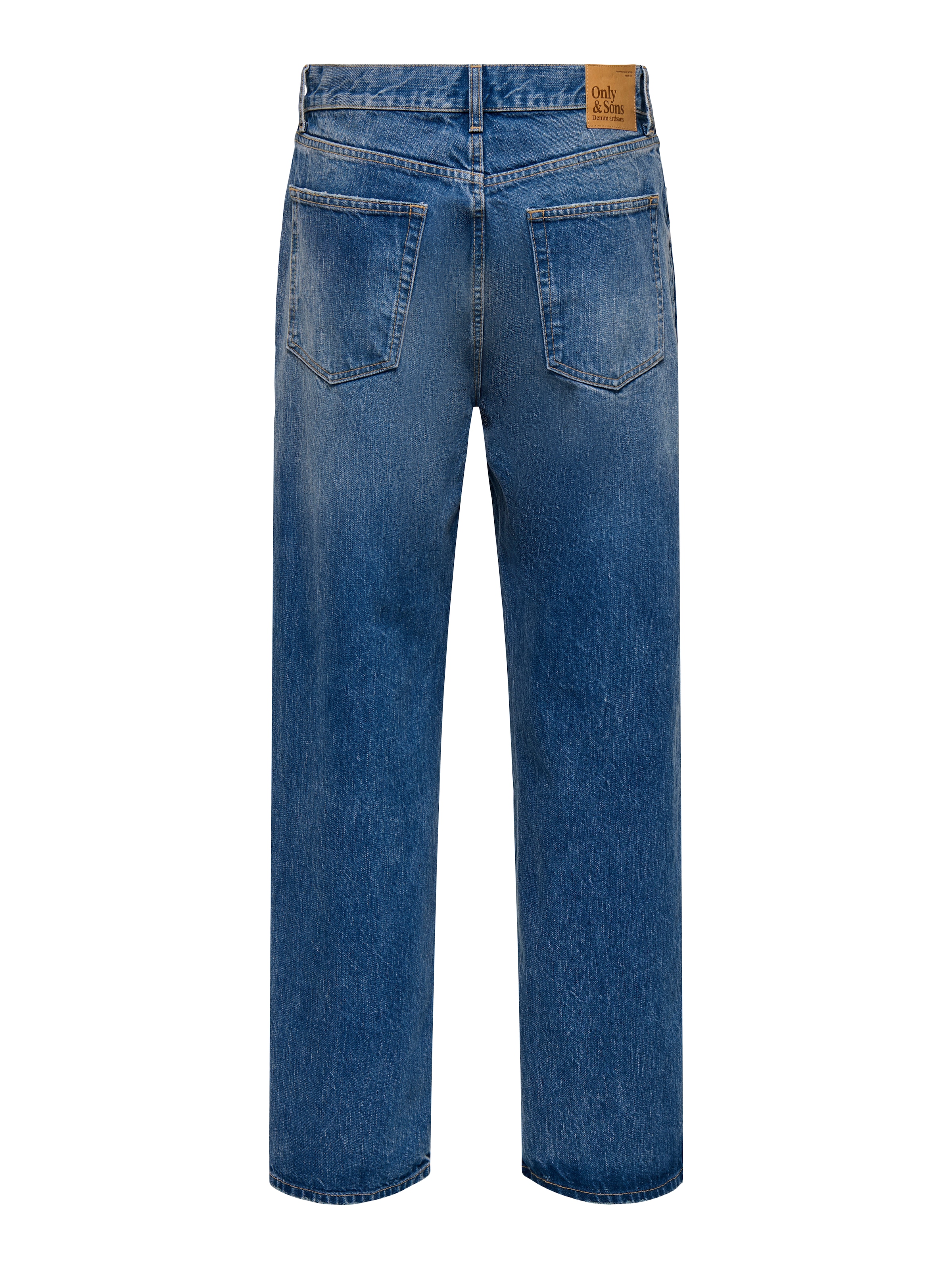 ONLY & SONS »ONSFADE LOOSE BOX TAI DNM MU OTL« Baumwolle, relaxed fit