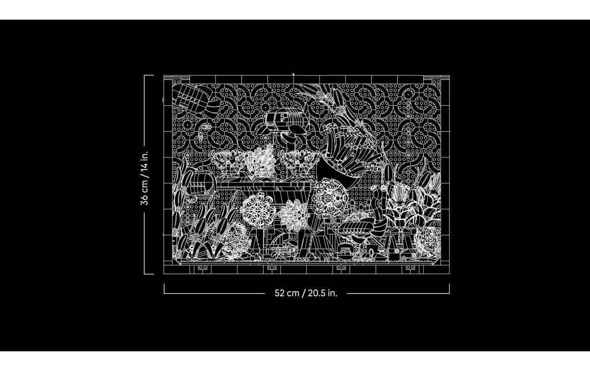 LEGO® Pions de construction »Tropisches Aquarium 10366 4154 Teile«