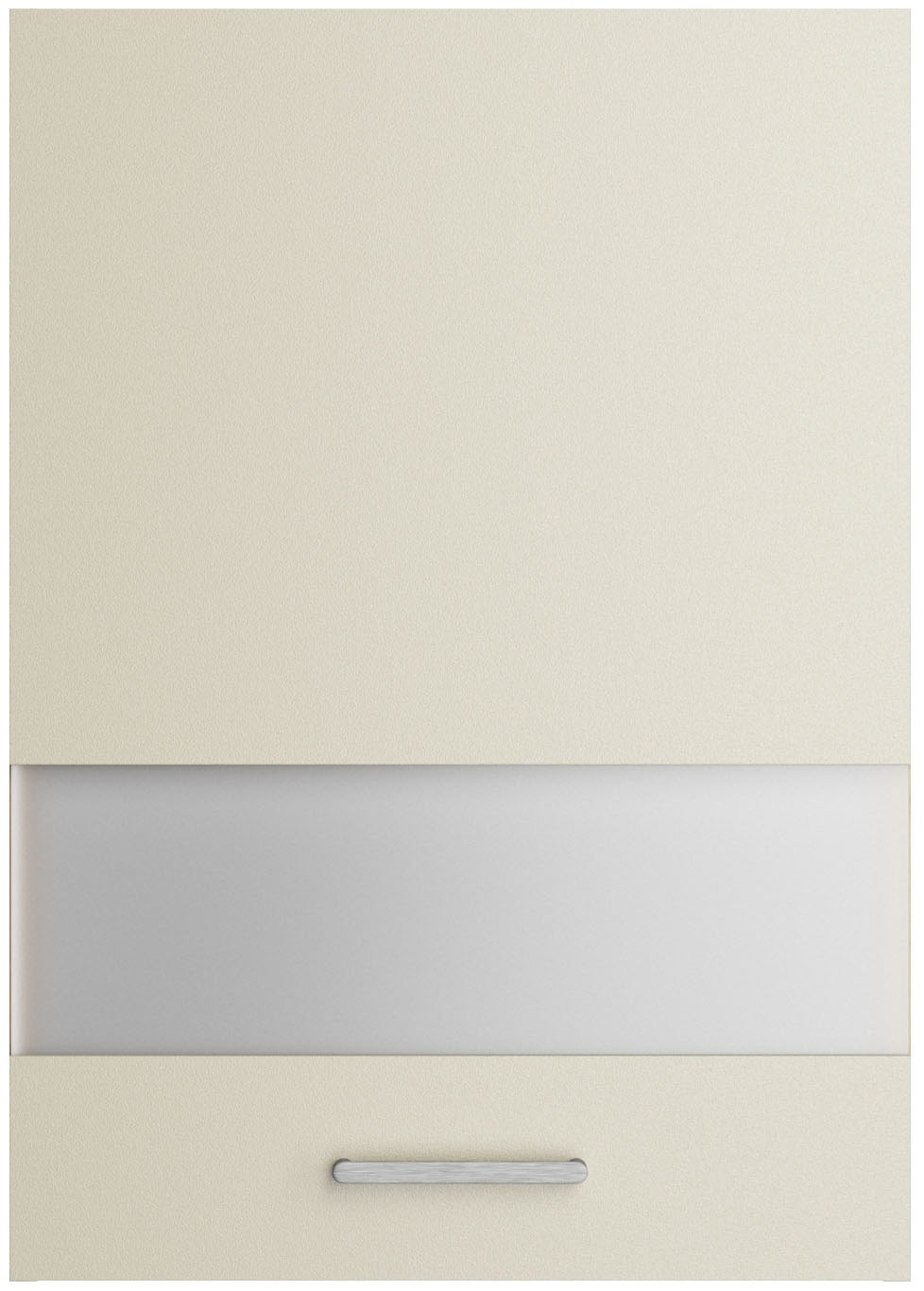 KOCHSTATION Hängeschrank »KS-Lucy« Breite 50 cm, mit 1 Segmentglastür, 2 Einlegeböden, Soft-Close