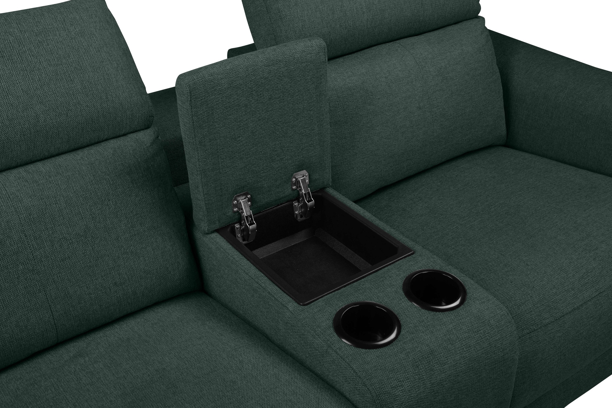 Home affaire 2-Sitzer »LUND, Kinosofa, Relaxfunktion, TV-Sessel, manuell/elektrisch (USB-A)« Kopfteilverstellung, Getränkachhalter, u. Staufach