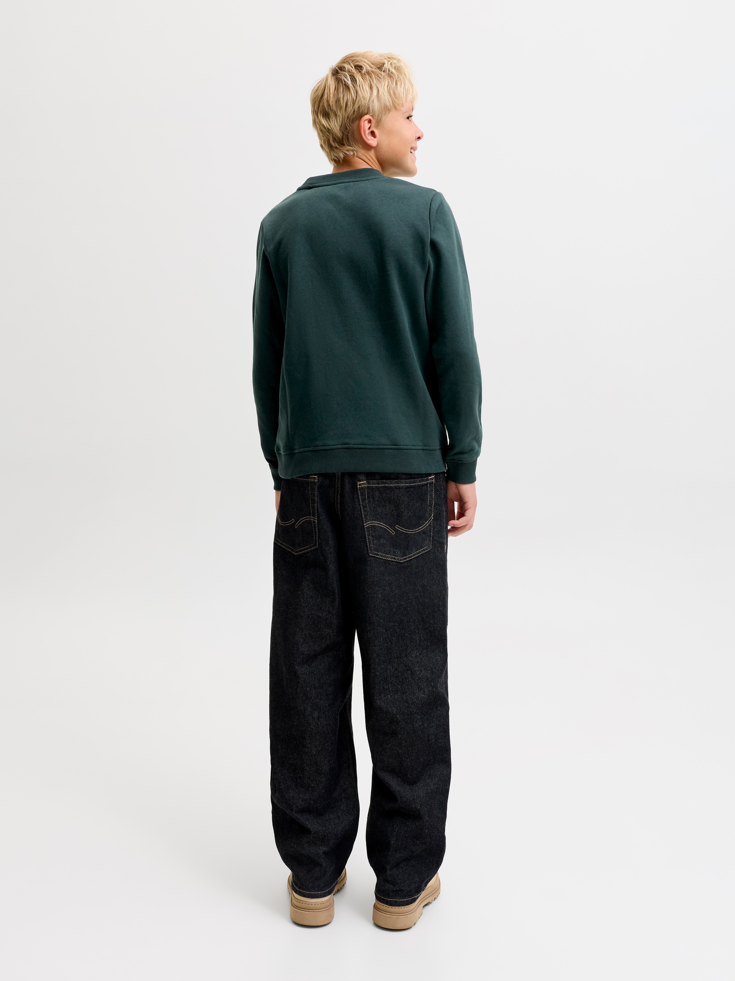 Jack & Jones Junior Sweatshirt »JJAERO SWEAT CREW NECK JNR«, Baumwollmischung, regular fit

