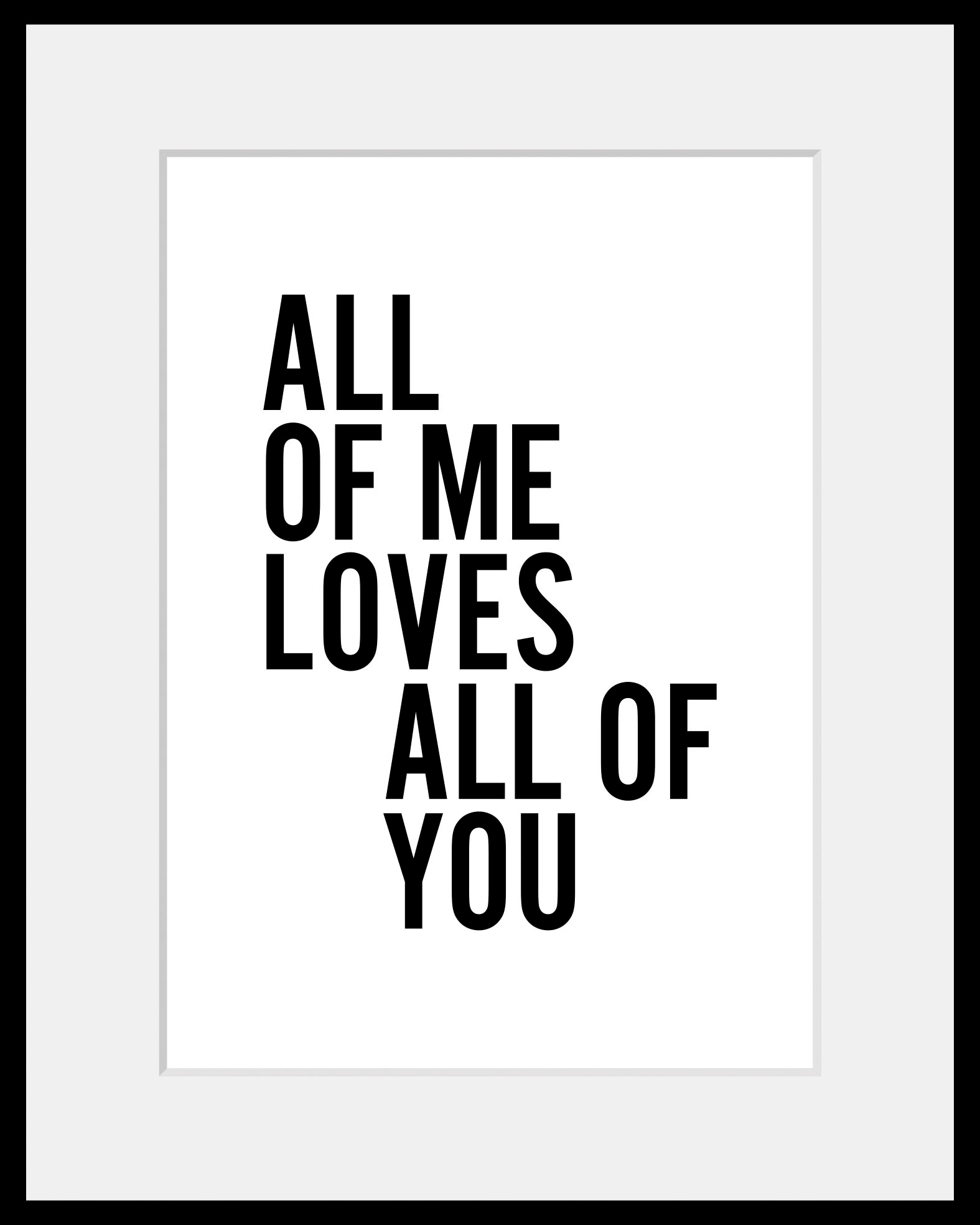 queence Bild »Sam Smith« Schriftzug | Schriftzüge | Schwarz-Weiss | Sprüche & Texte 1 Stk. tlg. HD Premium Poster-Druck inkl. Holzrahmen