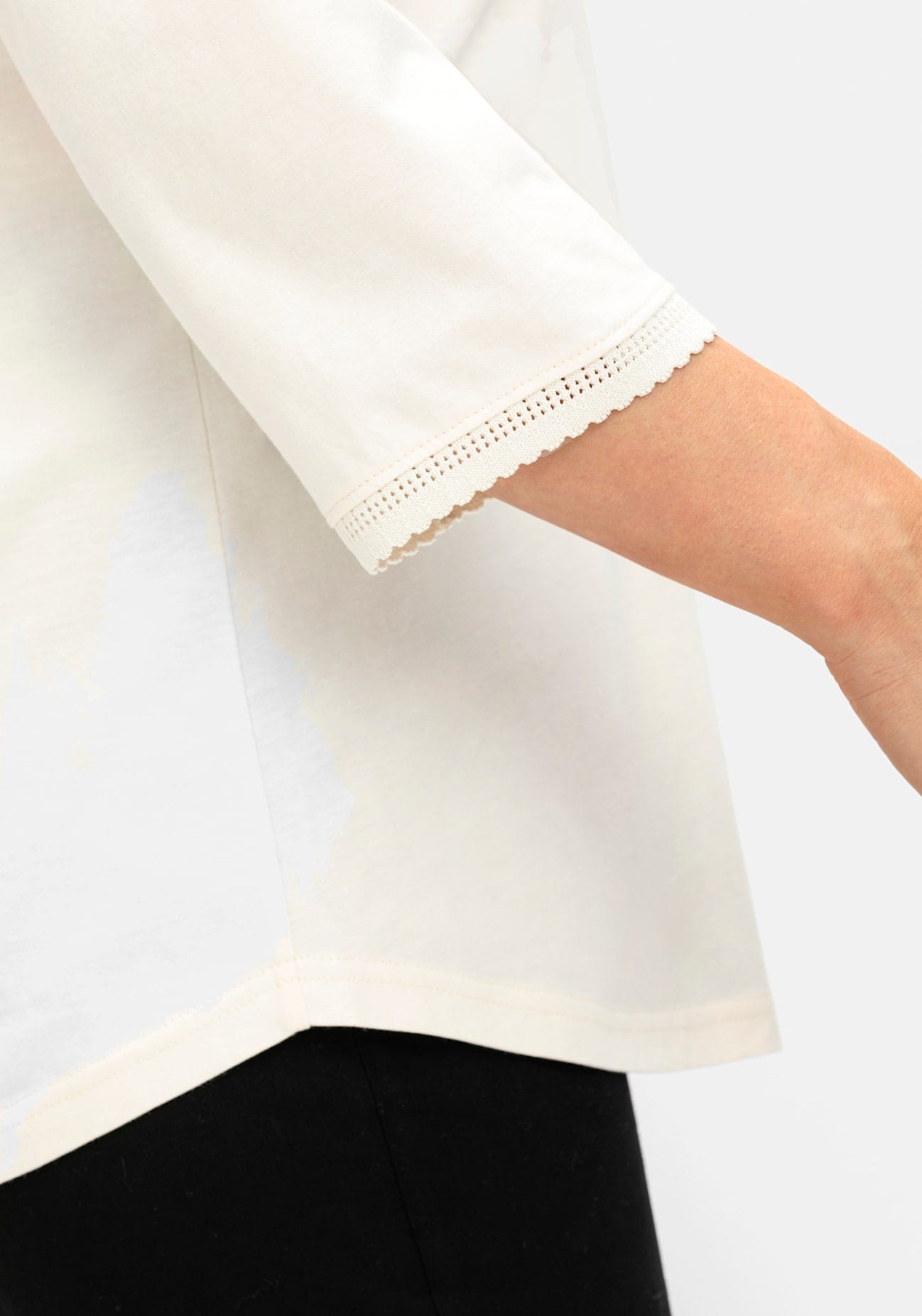 Sheego 3/4-Arm-Shirt »3/4-Arm-Shirt« 1 tlg.