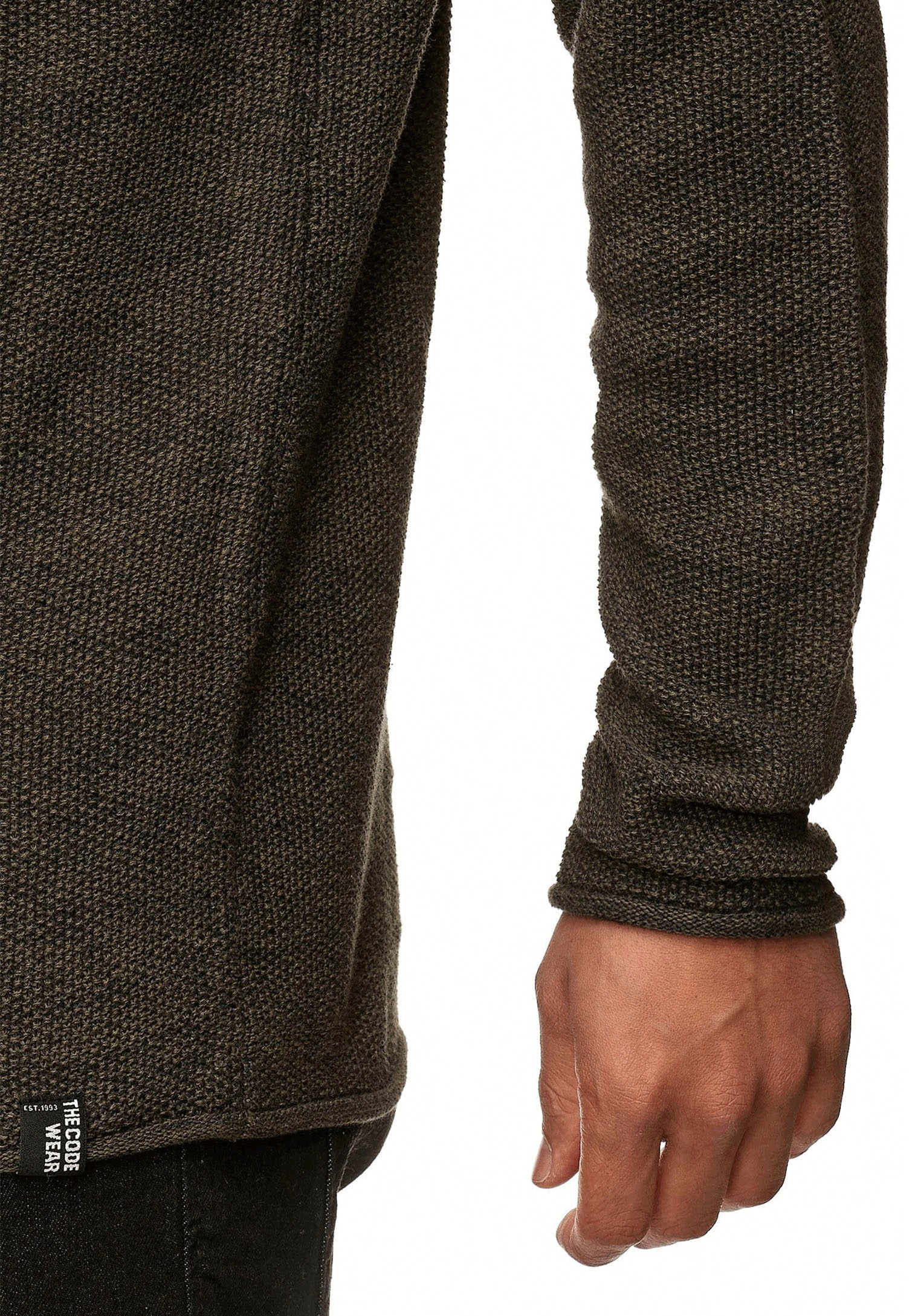 Indicode Pull à col rond »Kristian«