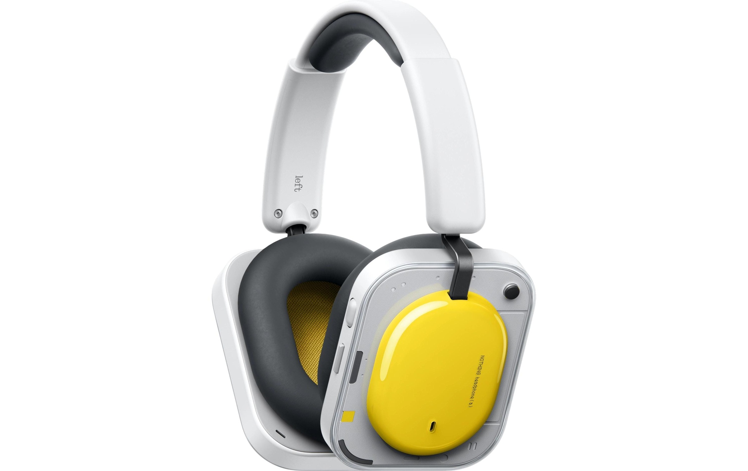 NOTHING Casque supra-auriculaire »Headphone (a)« Active Noise Cancelling (ANC) | Hi-Res | fonction mains libres | mode transparence