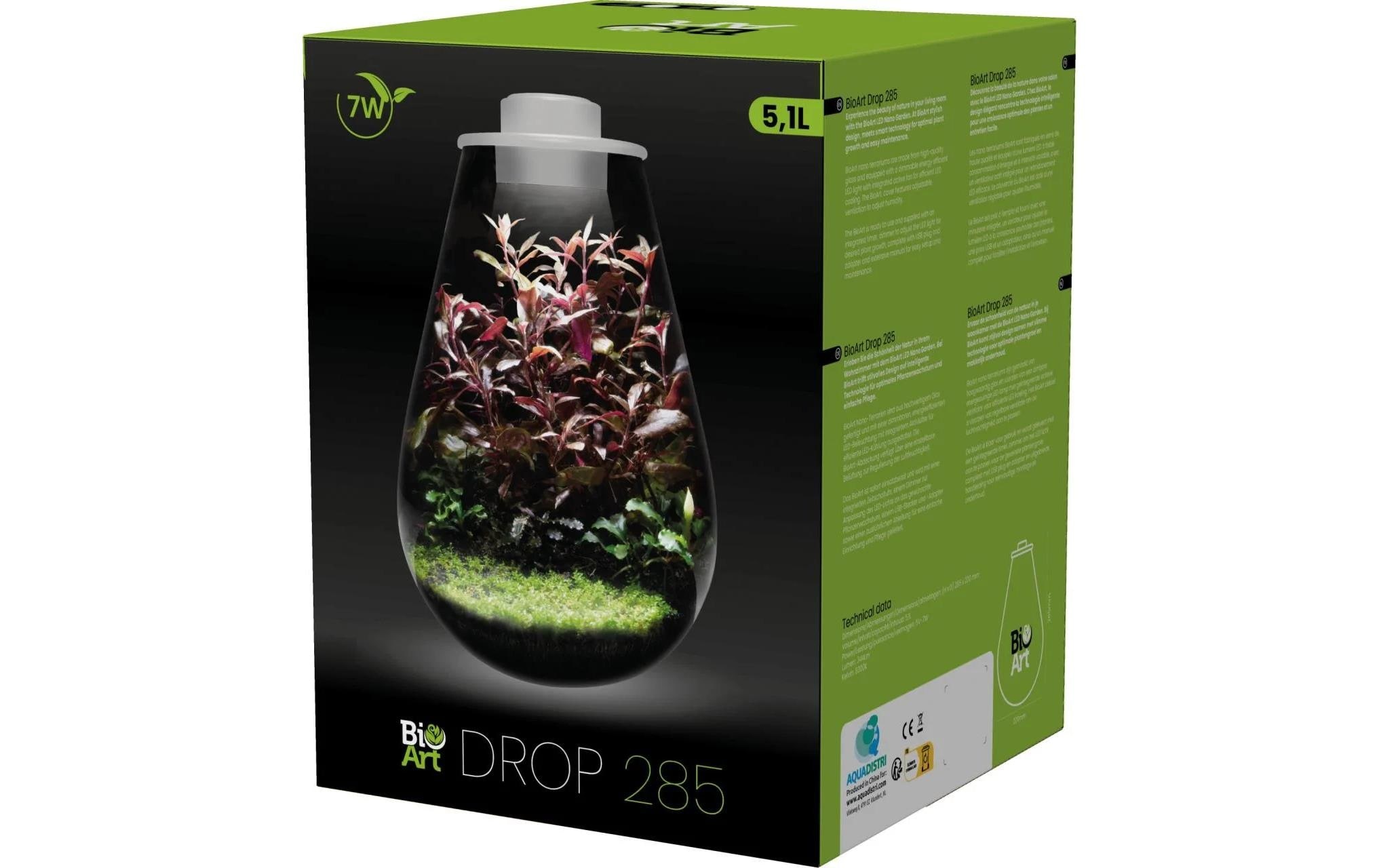   Objet décoratif LED »Bio Art Pflanzengefäss Drop 285 mit LED-Leuchtmittel« 1 cuis