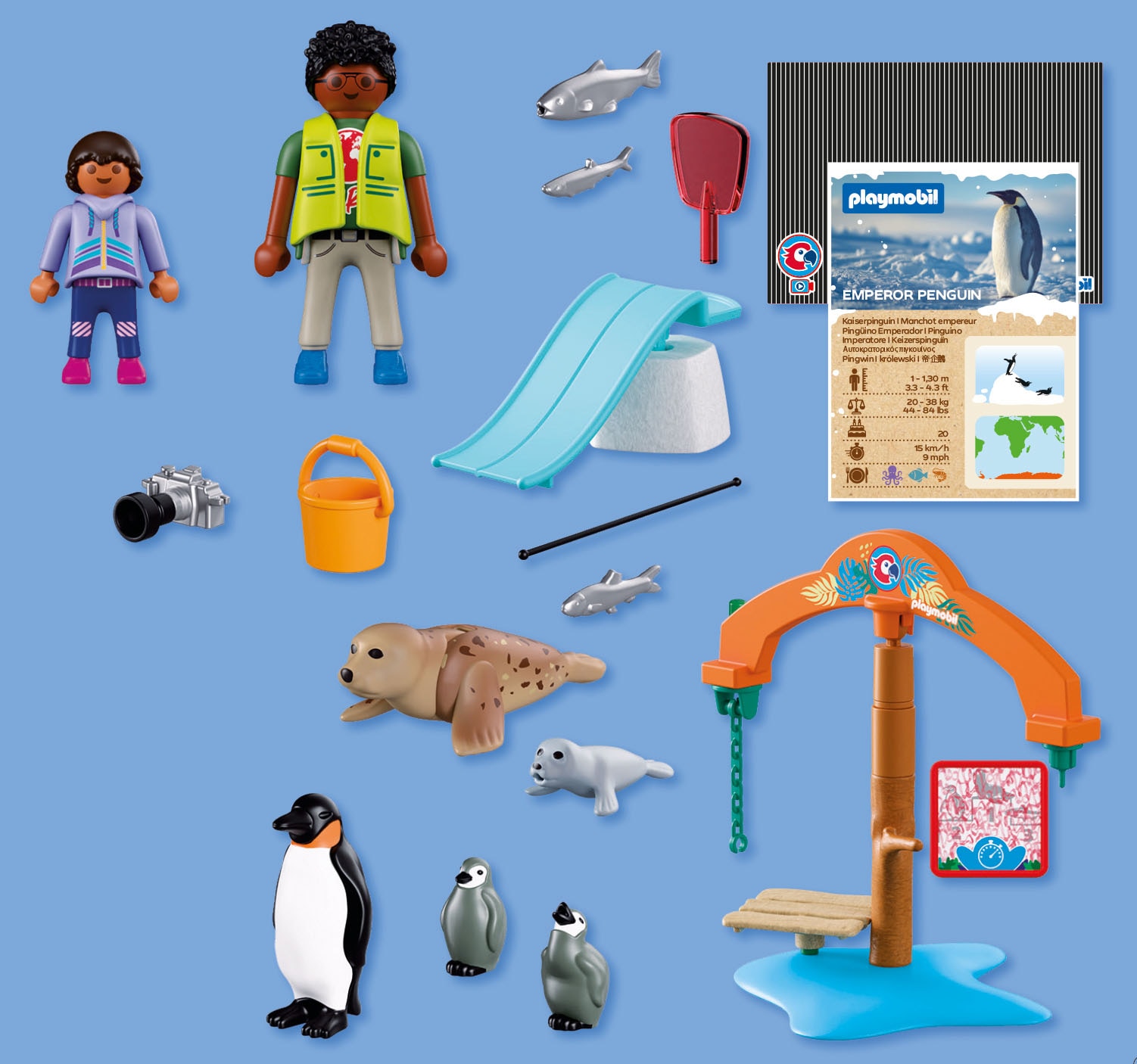 Playmobil® Jeu de construction »Zoo: Eis-Expedition (72073), Animals & Friends«