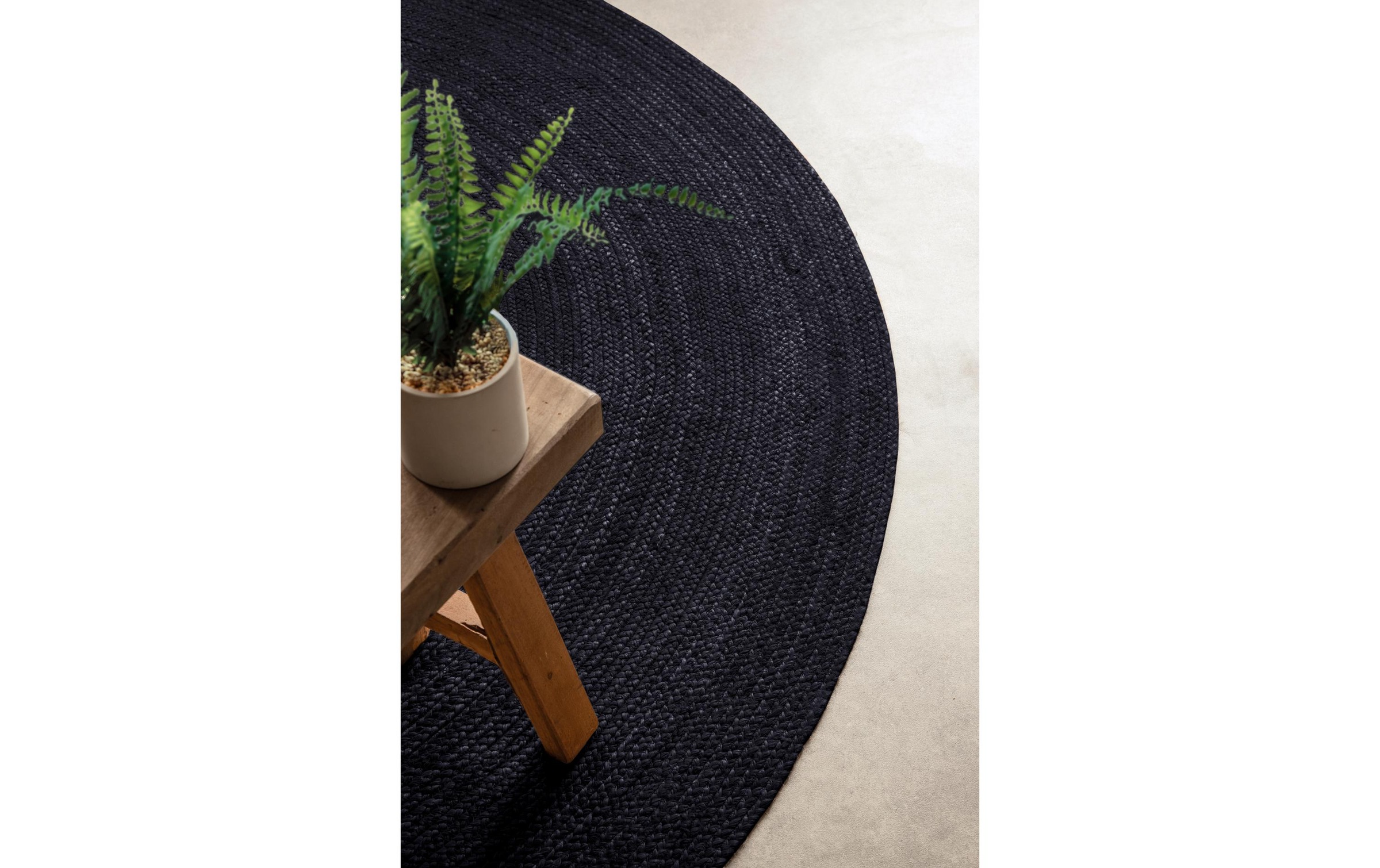 HANSE Home Teppich »Rangpur Juteteppich, in rund und oval« oval 10 mm Höhe handgewebt, 100% Jute , Natur, Wohnzimmer, Flur, Boho, Skandi