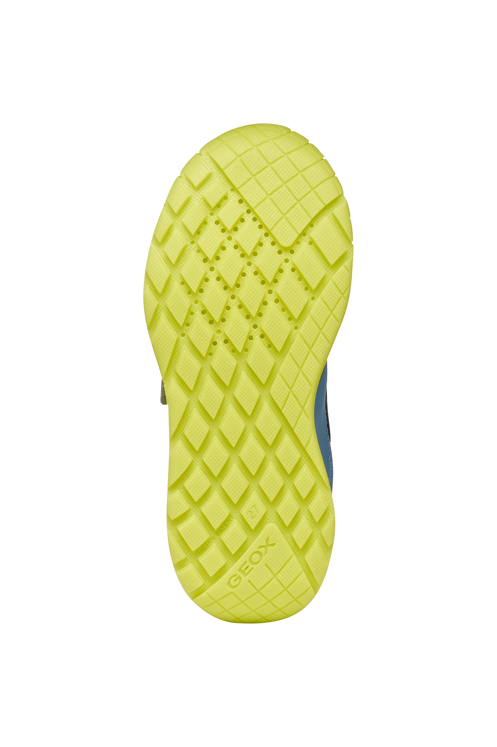 Geox Chaussures à scratch »J RANN-E BOY«  Chaussure basse avec membrane spéciale GEOX, gabarit de taille à télécharger
