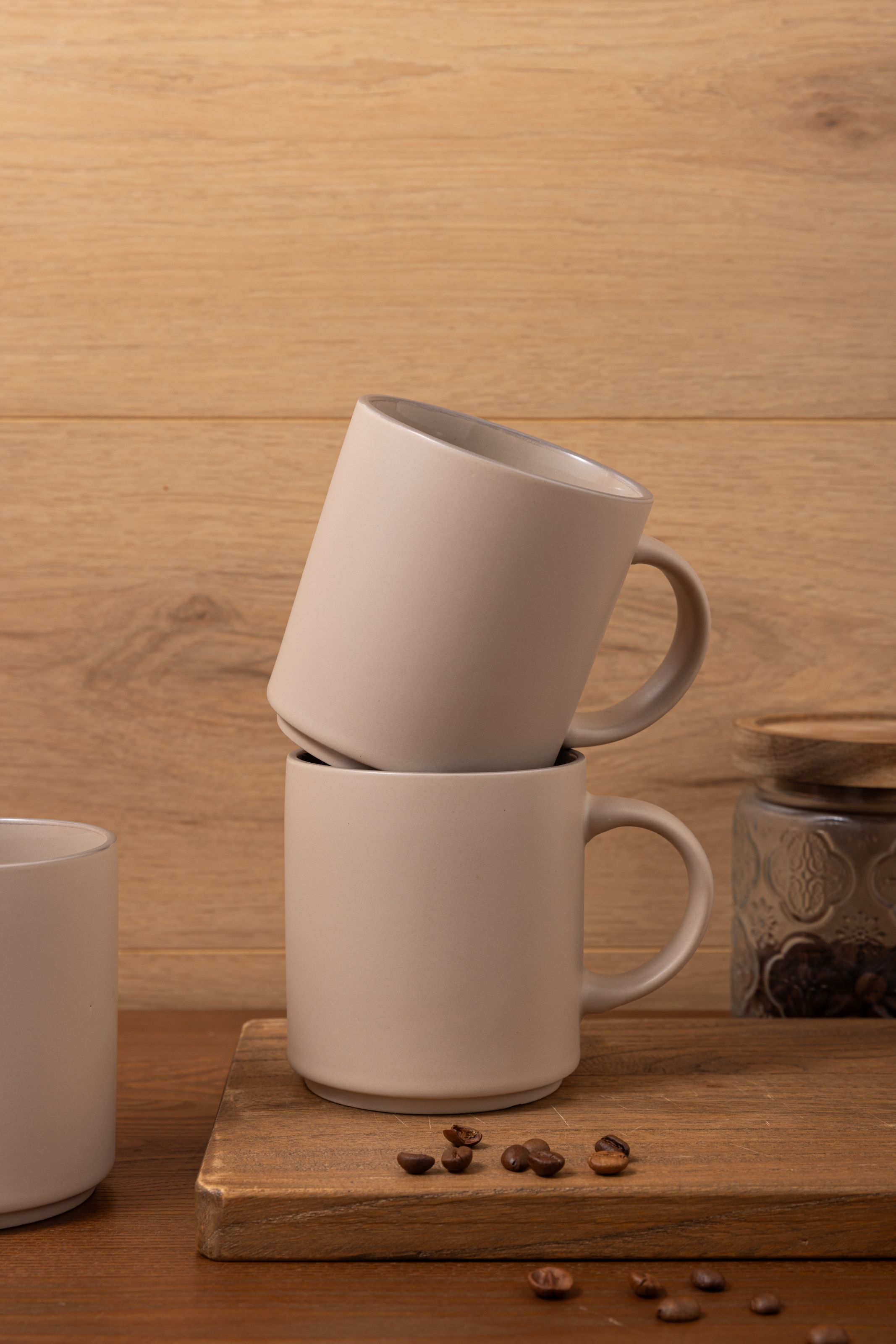 GOODproduct Gobelet »Kaffeebecher Ylvii, 6er Set« spülmaschinenfest und mikrowellengeeignet, 350 ml