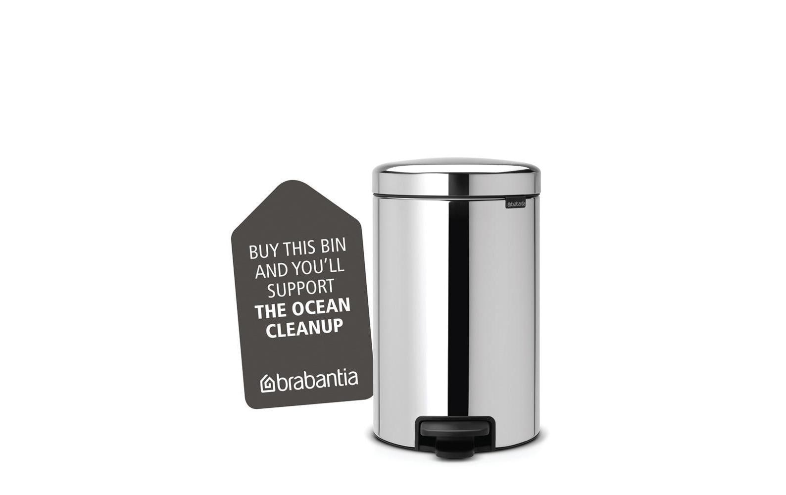 Brabantia Poubelle »NewIcon 12 l, Brilliant Steel« 1 Behälter