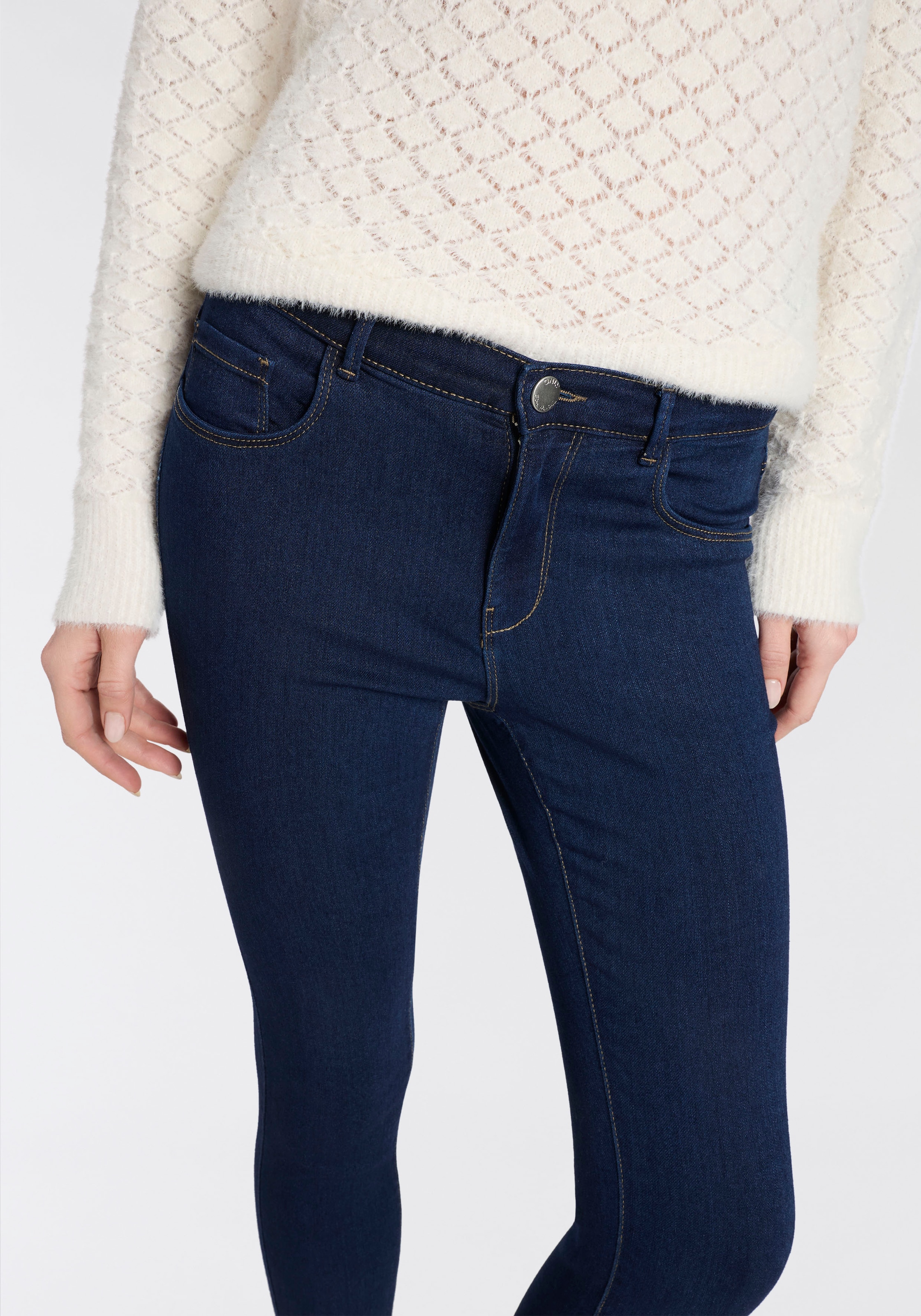 ONLY Jeans skinny »ONLRINA – Skinny Jeans mit Viskose und Stretch« skinny fit, modisch, Denim, Viskosemischung
