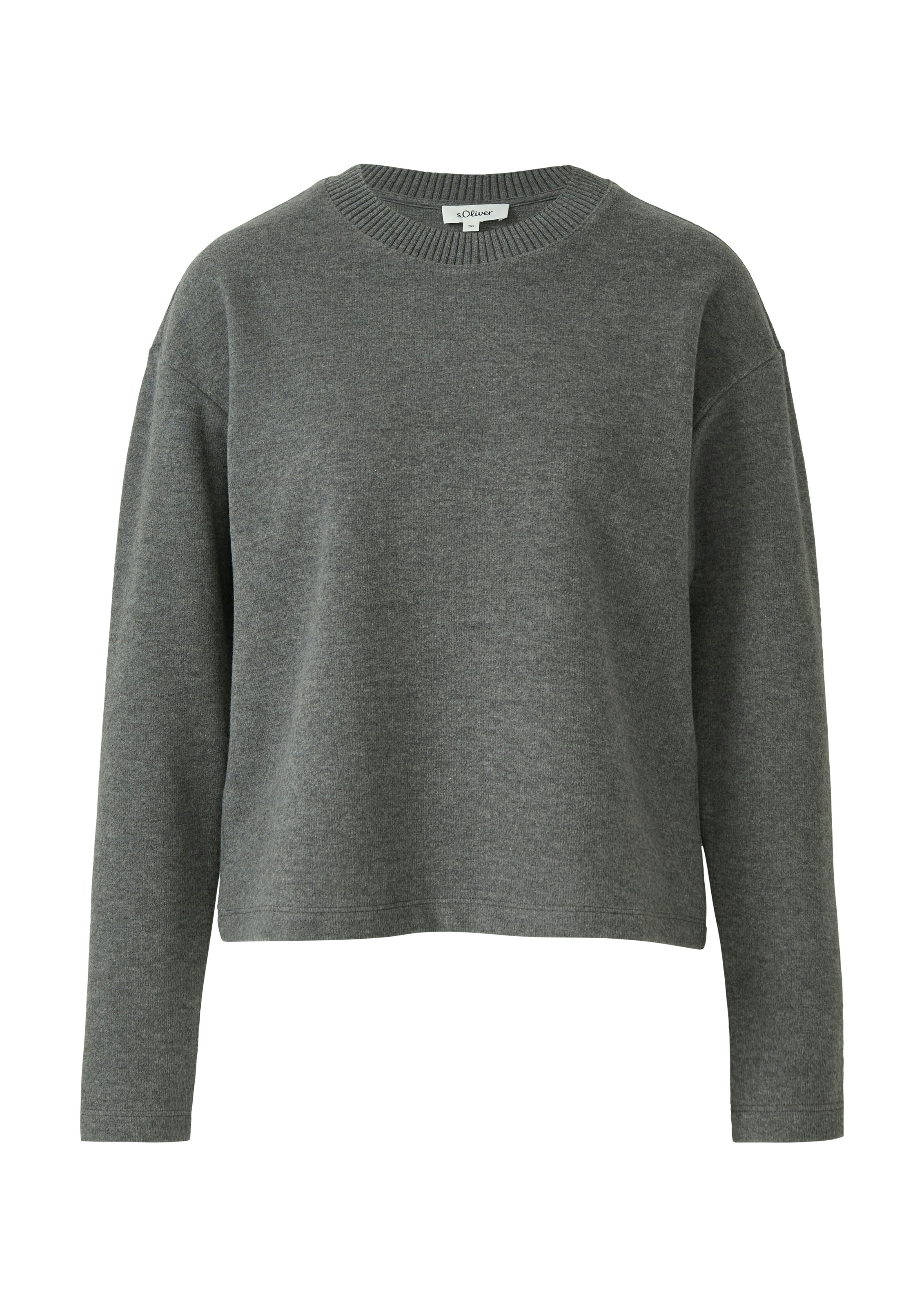 s.Oliver Sweatshirt , mit Rippblende
