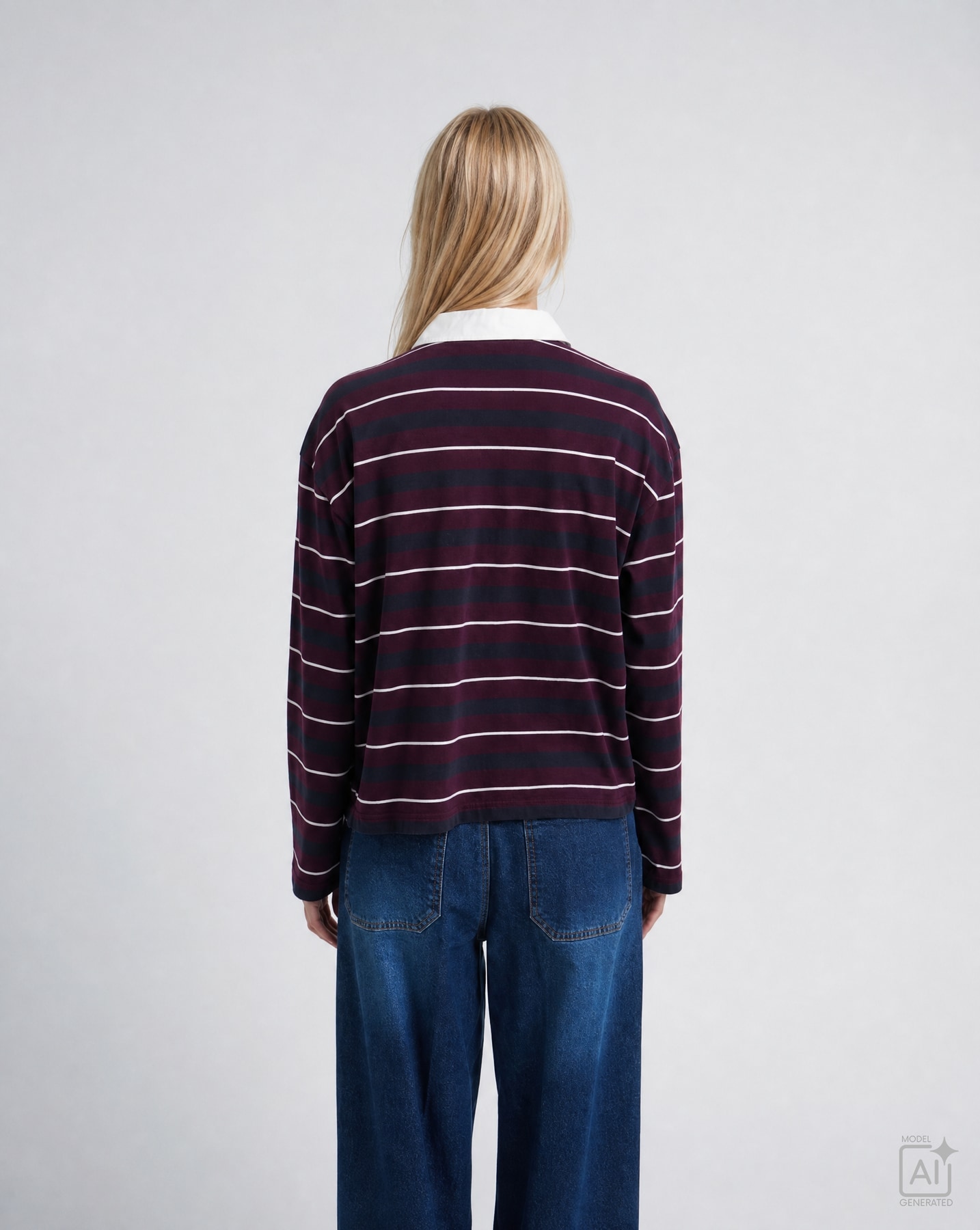 Smith & Soul Polo aus Baumwolle, Boxy Fit