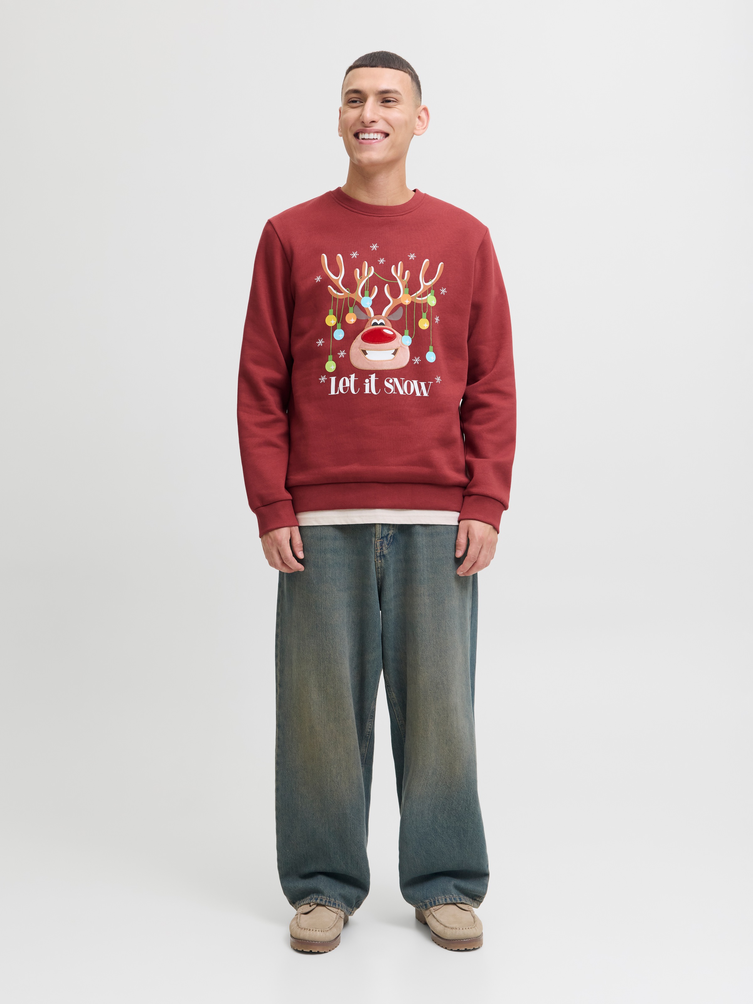Jack & Jones Sweatshirt »JJCHRISTMAS SWEAT CREW NECK XMAS«
