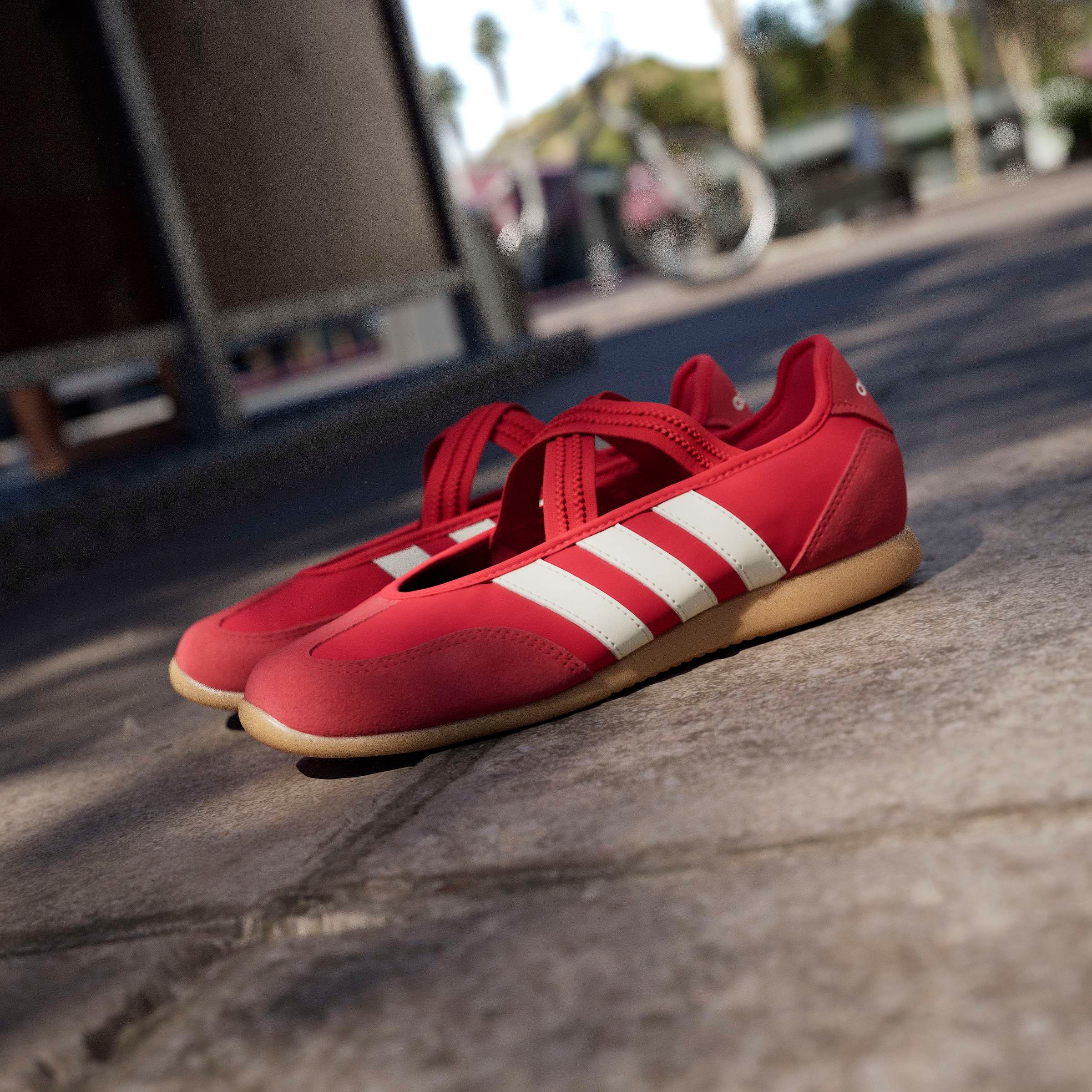 adidas Sportswear Ballerines Sneaker »BARREDA MARY JANE«  Design sur les traces de l'adidas Samba Mary Jane