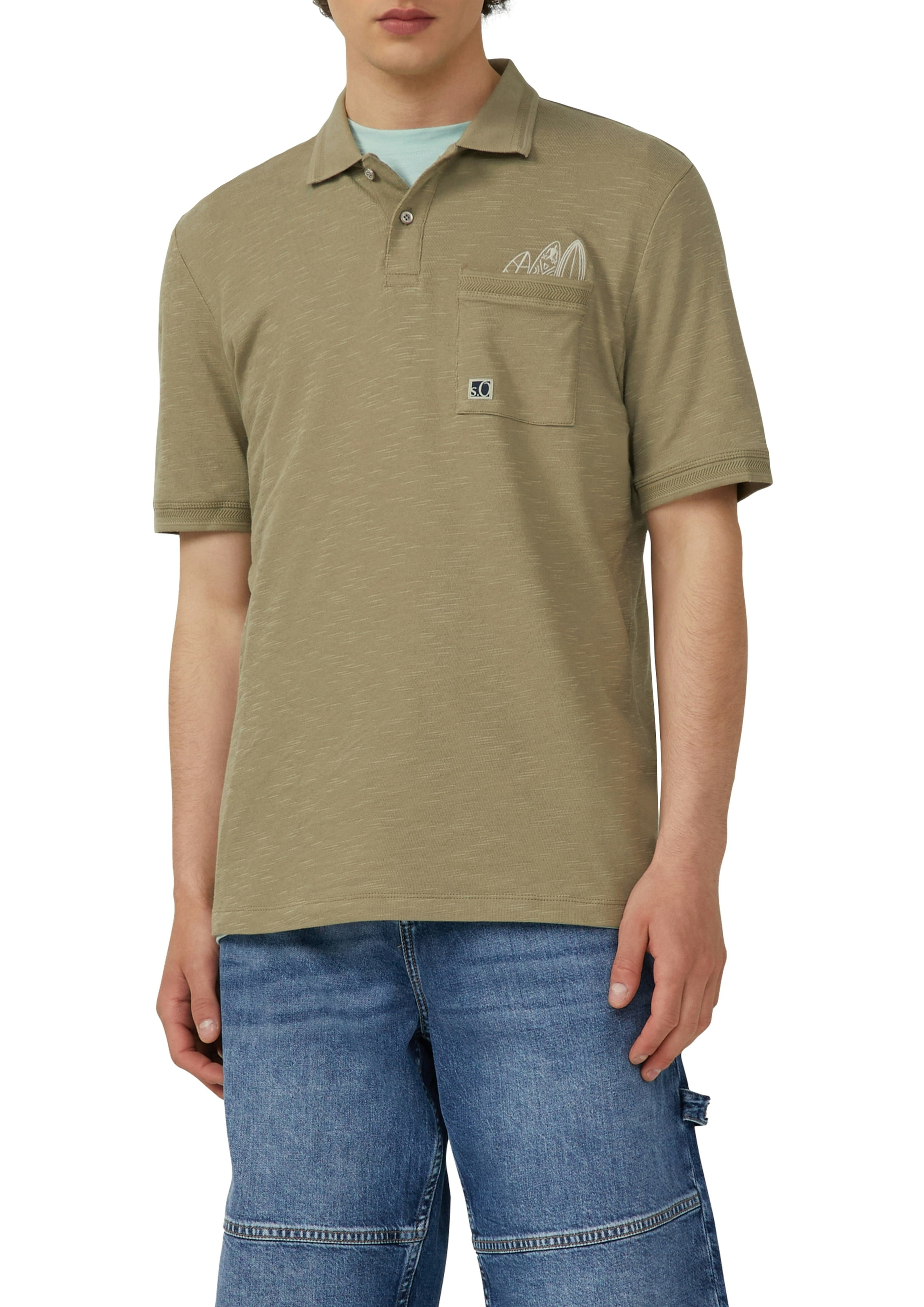 s.Oliver Poloshirt mit Stickereien
