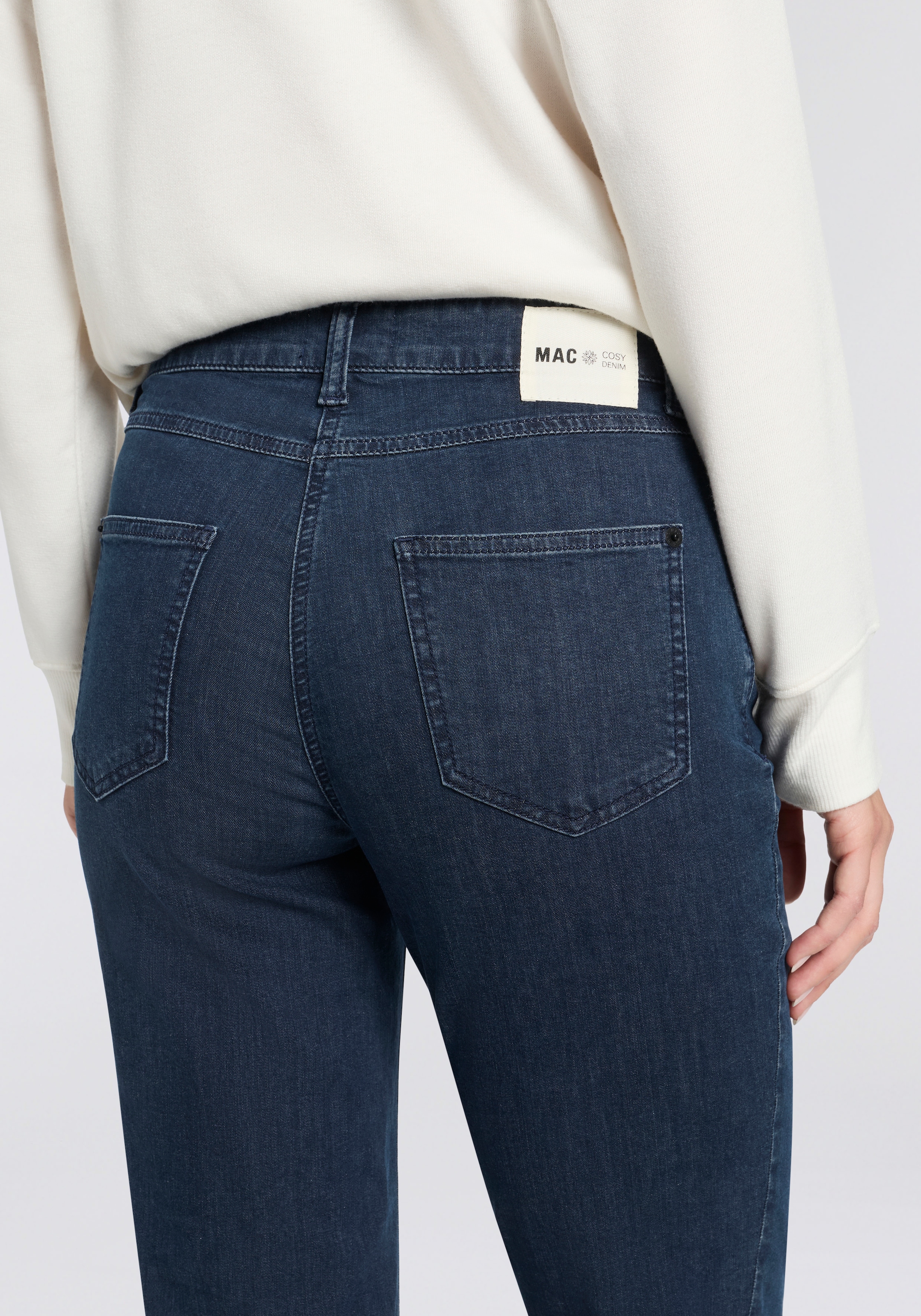 MAC Jeans droit »MACMELANIE« Sportives Naht-Detail am Tascheneingriff