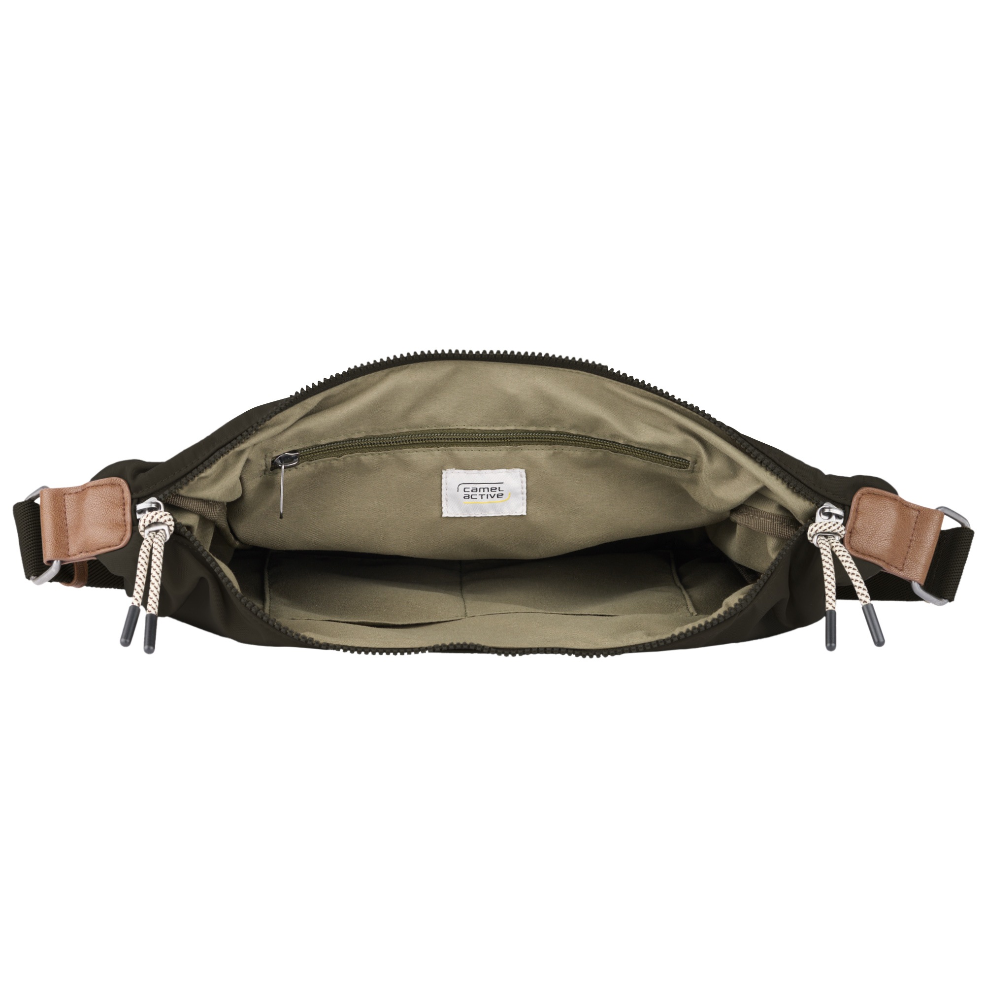 camel active Hobo »Aurum« aus recyceltem Polyester in Nylonstruktur, leicht & mit feinen Details