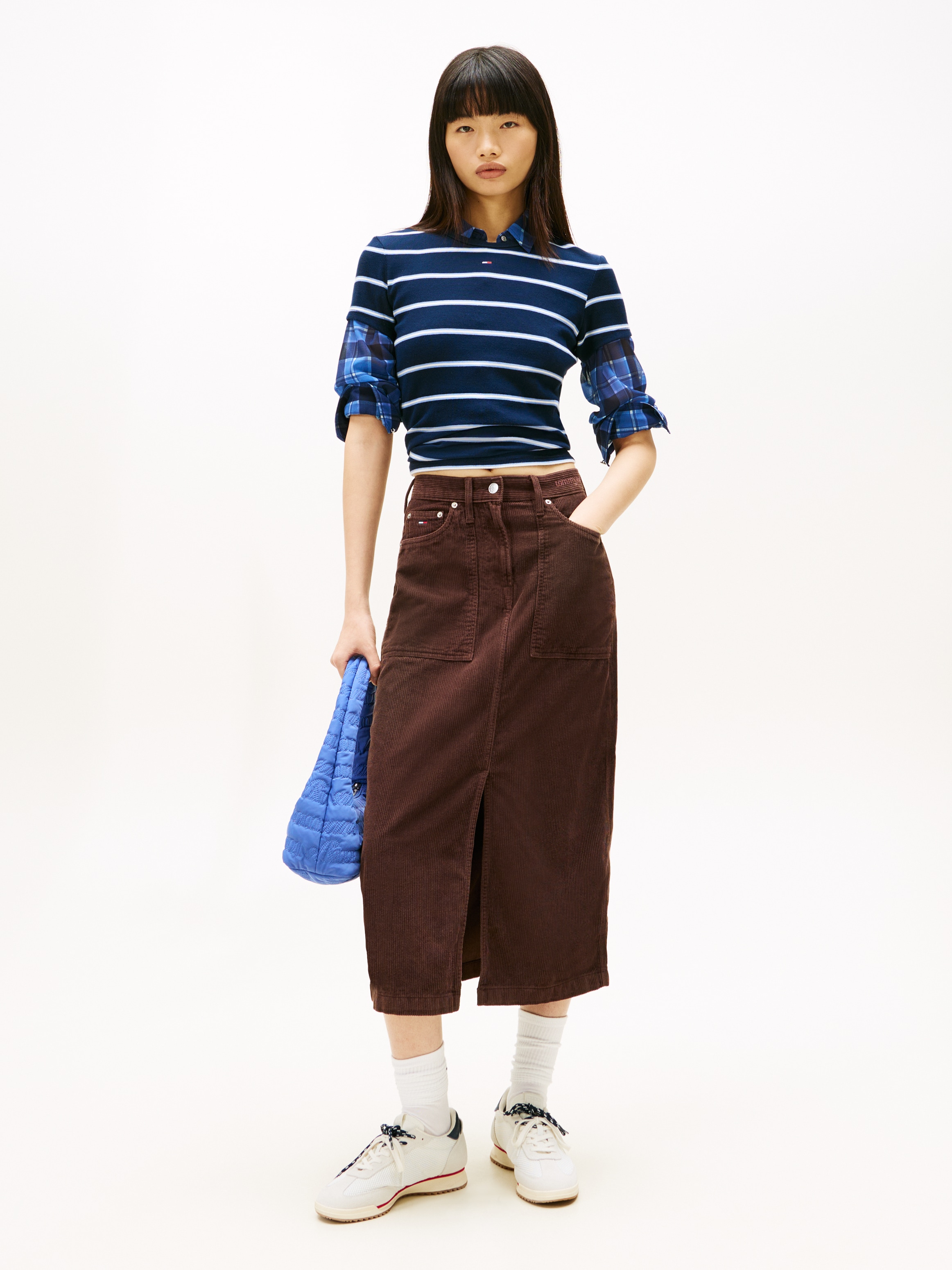 Tommy Jeans Cordrock »TJW CLAIRE UTILITY SKIRT CORD«