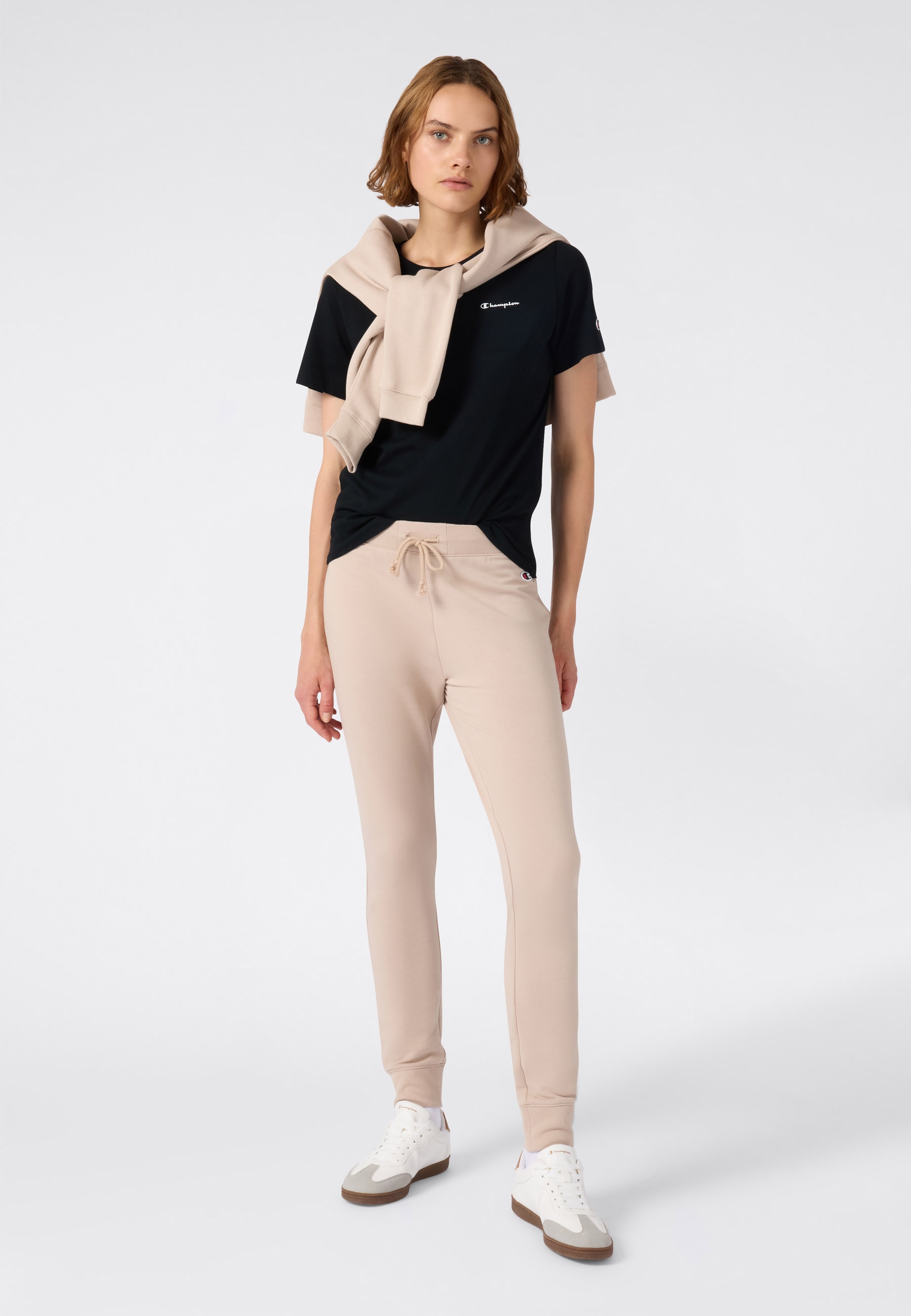 Champion T-Shirt sportliche Passform, für aktive Freizeitgestaltung, aus Baumwolle