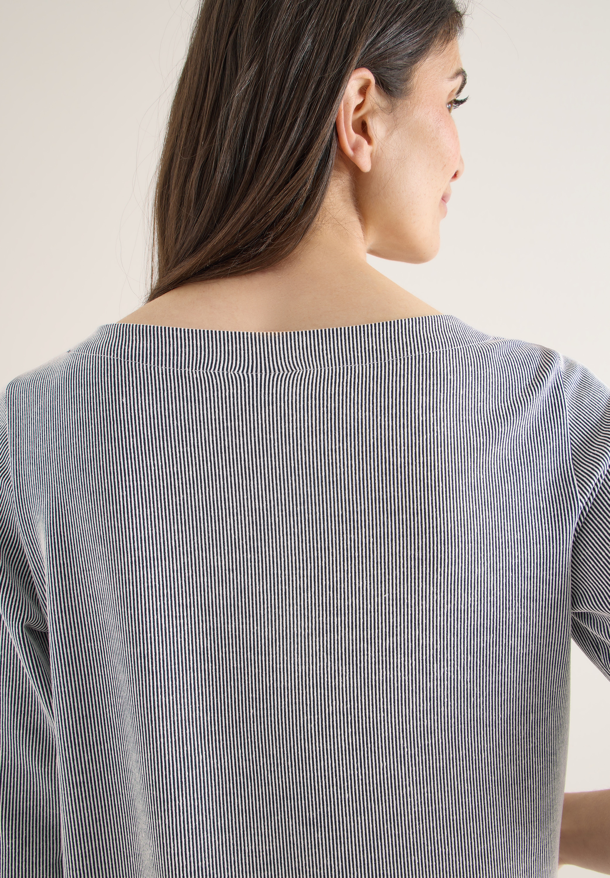 Cecil 3/4-Arm-Shirt mit Streifen Muster
