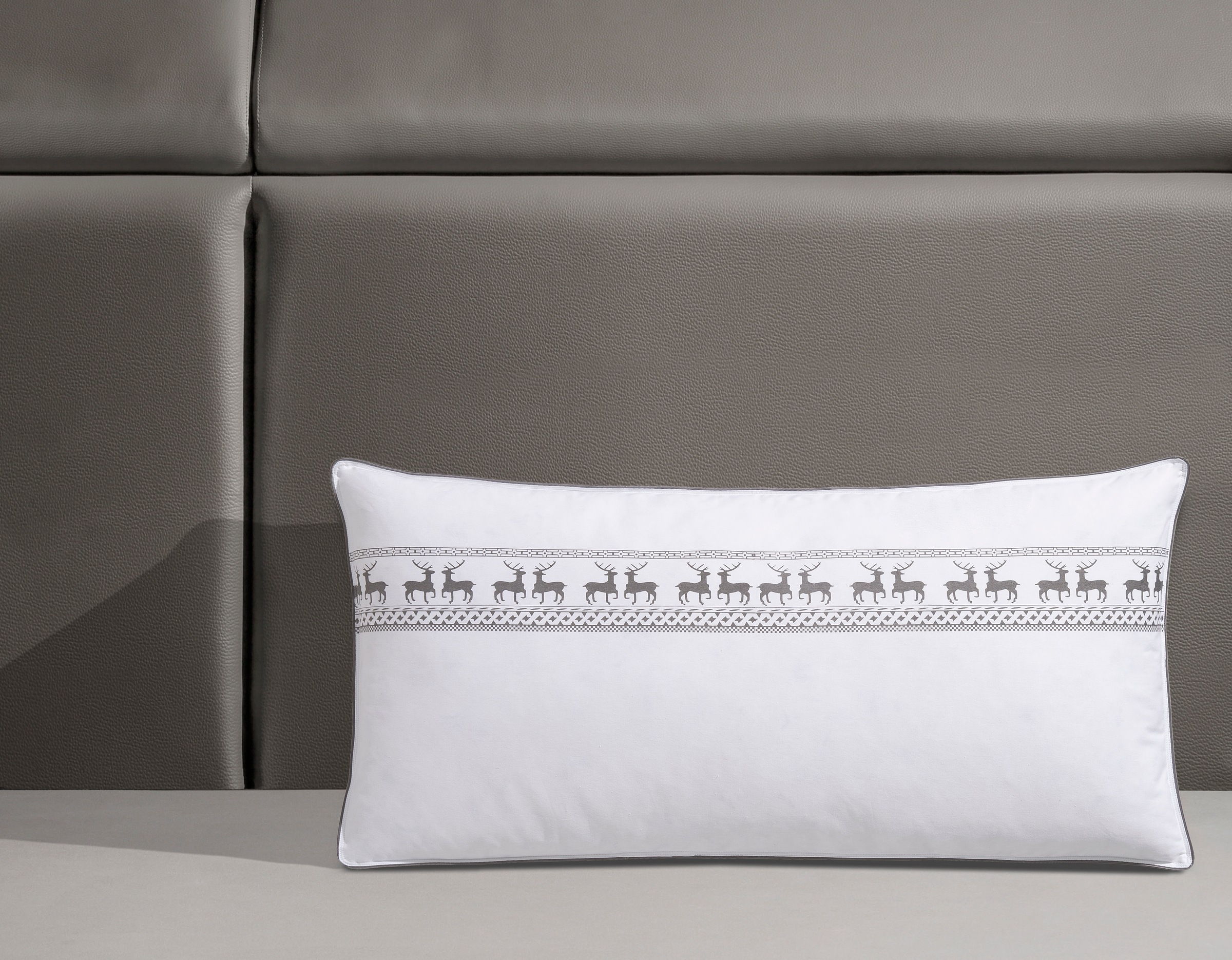 Älgdröm Federkopfkissen »Sorsele Kopfkissen in 40x80 cm und 80x80 cm« Füllung: 90Federn10Daunen Bezug: Baumwolle 1 Stk. tlg. Kissen, Made in Germany