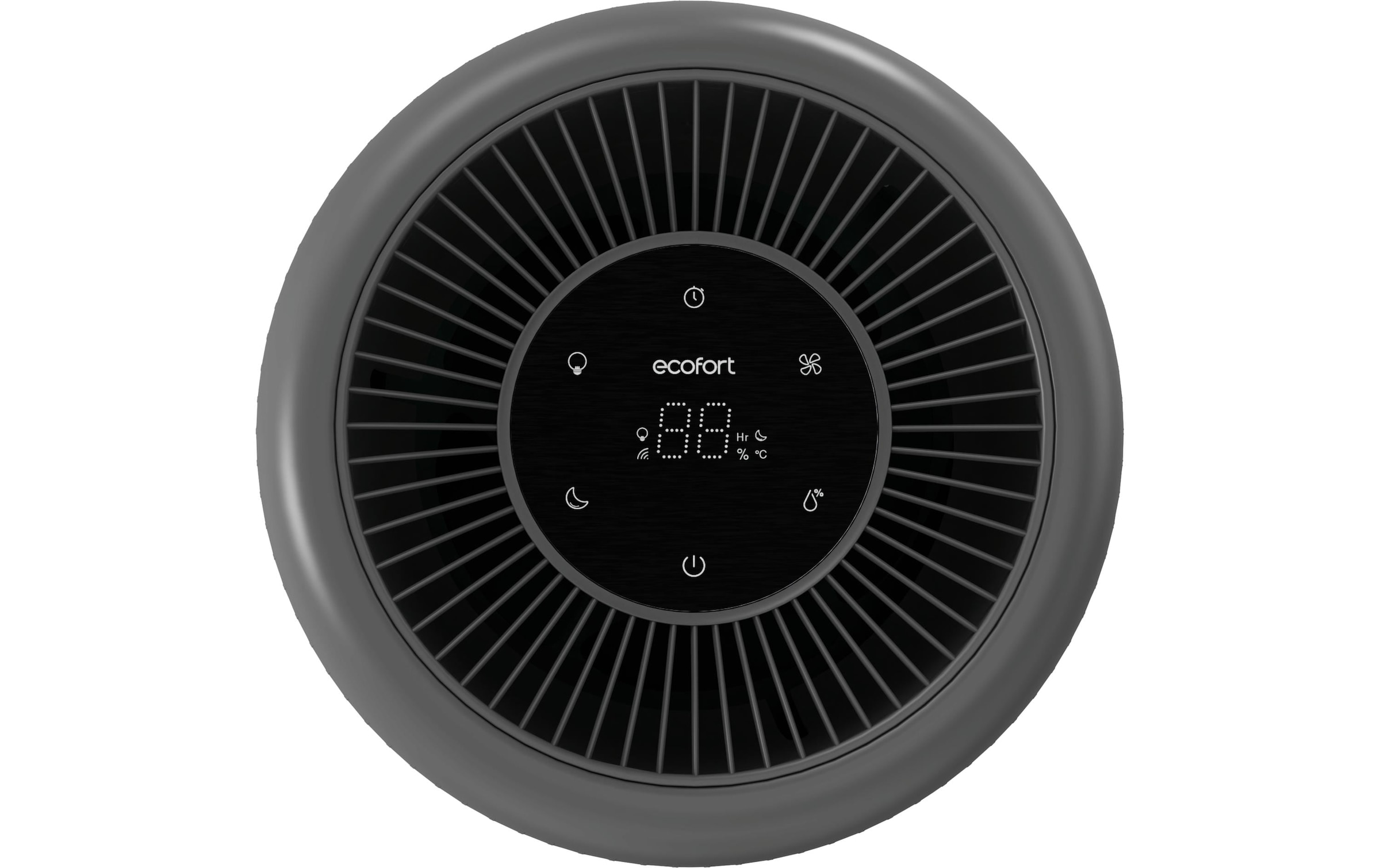   Humidificateur d'air »Ecofort ecoQ HumidAir E600+ Black« 4 l Wassertank Verdungstungsleistung: 0,18 ml/h