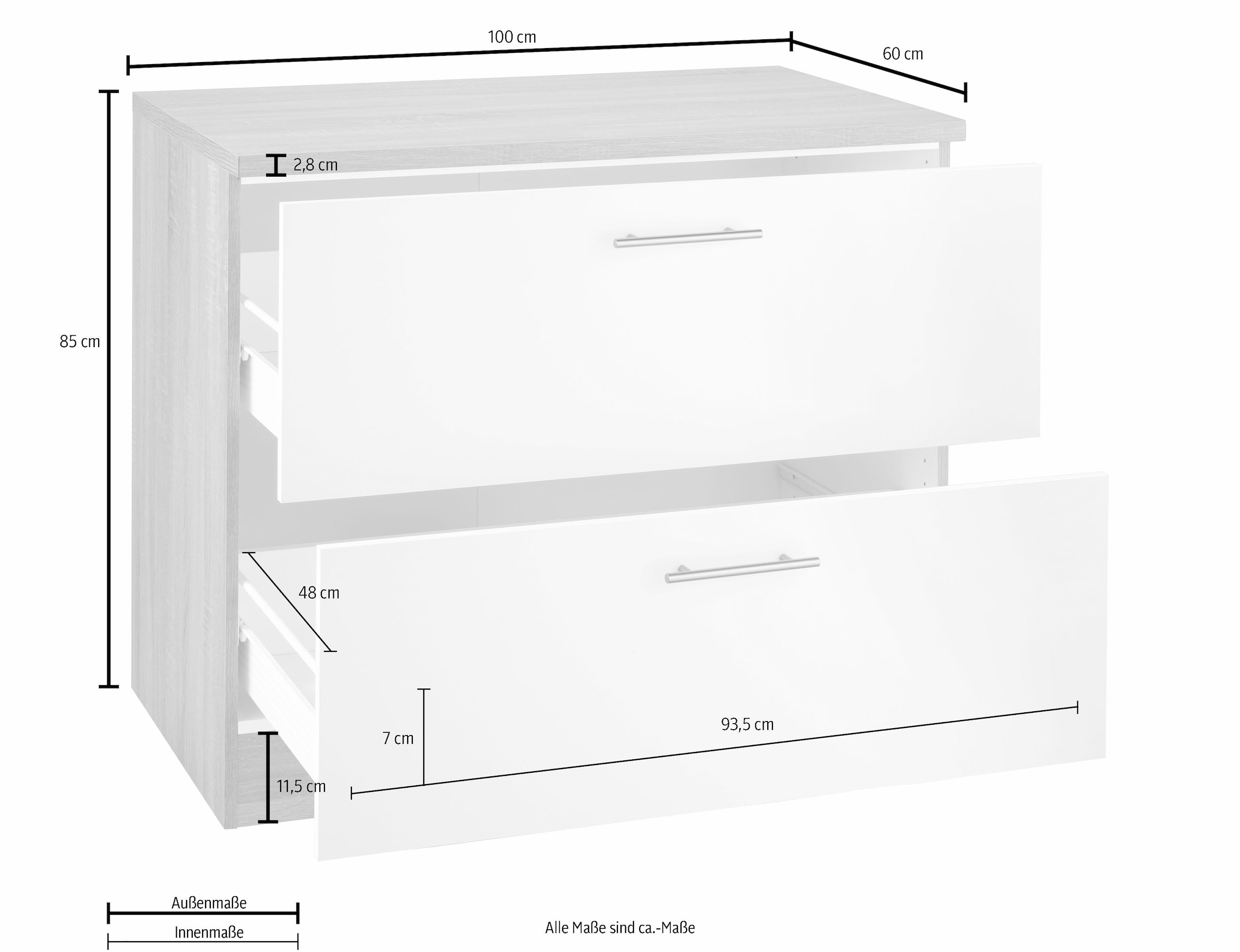 OPTIFIT Unterschrank »Kalmar« , Breite 100 cm