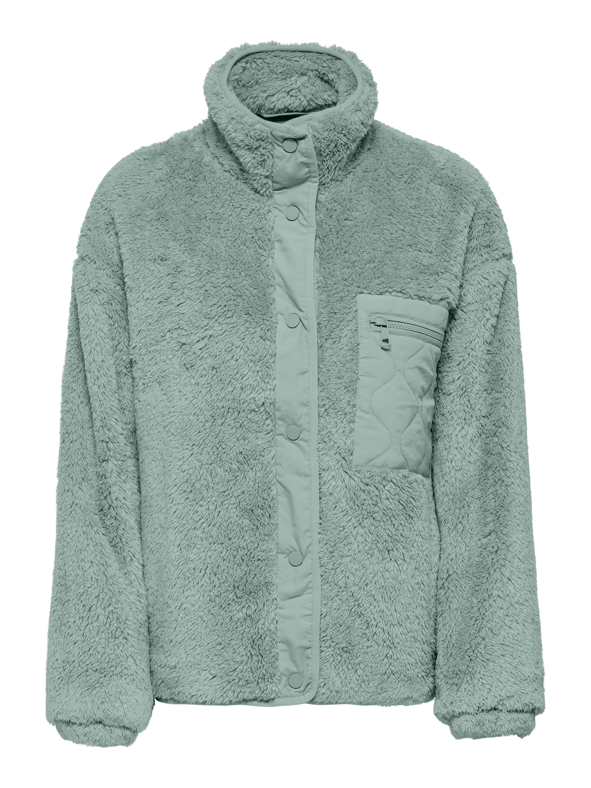 ONLY Veste en peluche »ONLCONTACT LIFE OVERSIZED CC OTW« sans capuche fibre synthétique