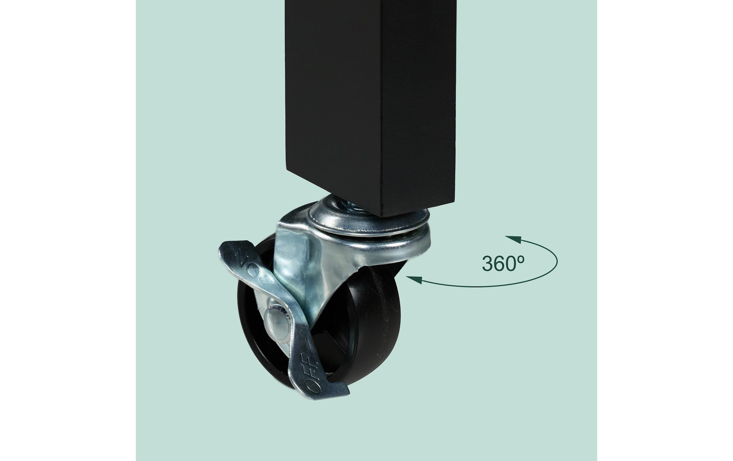 relaxdays Küchenwagen »Rollwagen mit Arbeitsplatte«