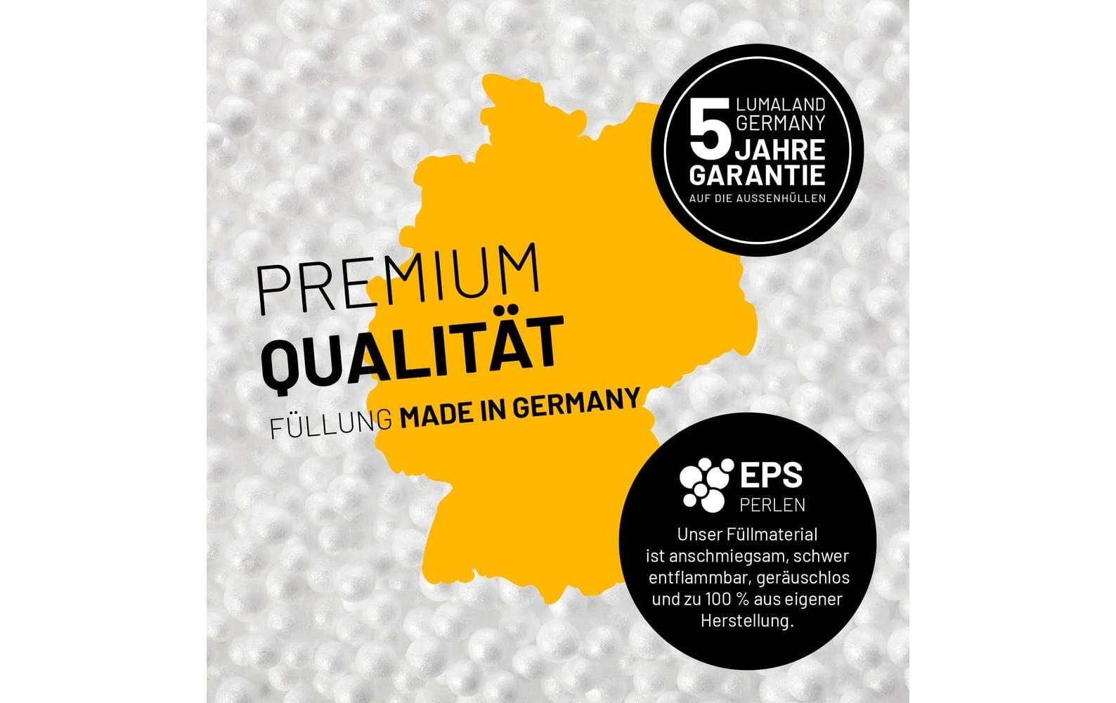 Lumaland Pouf »Lumaland Sitzsack In-& Outdoor 120 l «