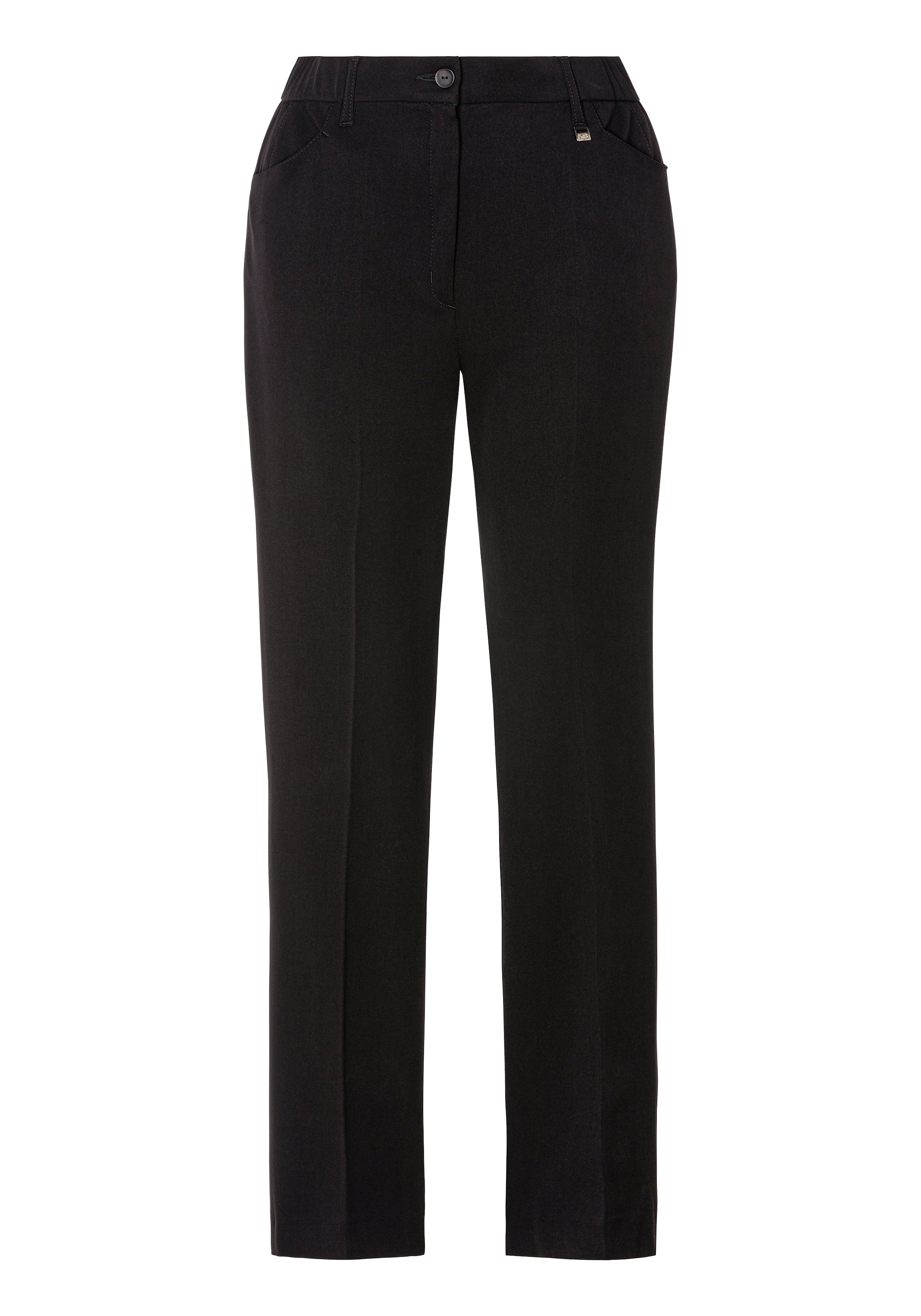 KjBRAND Stoffhose »Hose Bea in Bi-Stretch Kammgarnoptik mit Bügelfalte«  Sommerhose , ideal für kräftige Oberschenkel