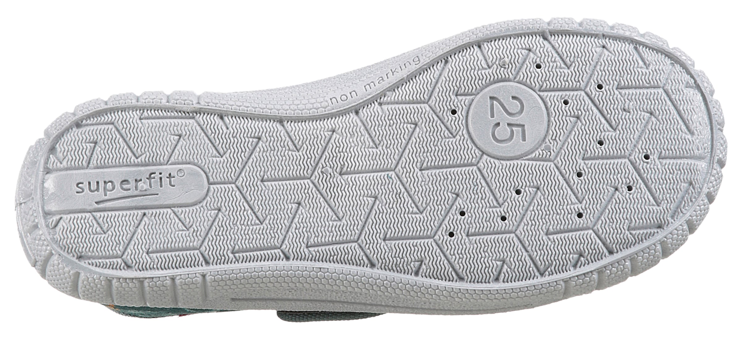 Superfit Chausson »BILL WMS: Mittel«  Klettschuh mit Klettverschluss, Grössenschablone zum Download