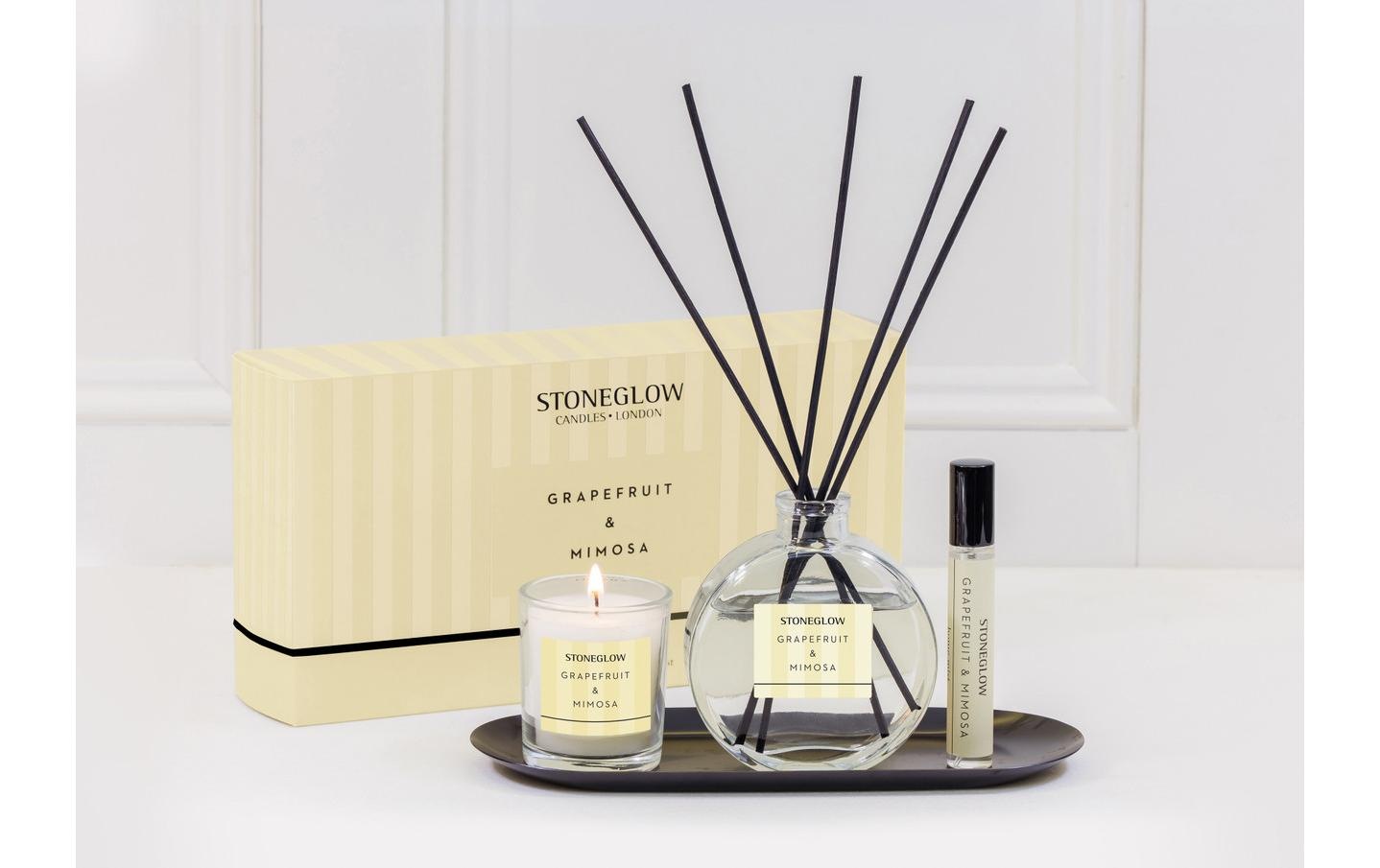 Stoneglow Parfum d'ambiance »Grapefruit & Mimosa 3-teilig, 120 ml«