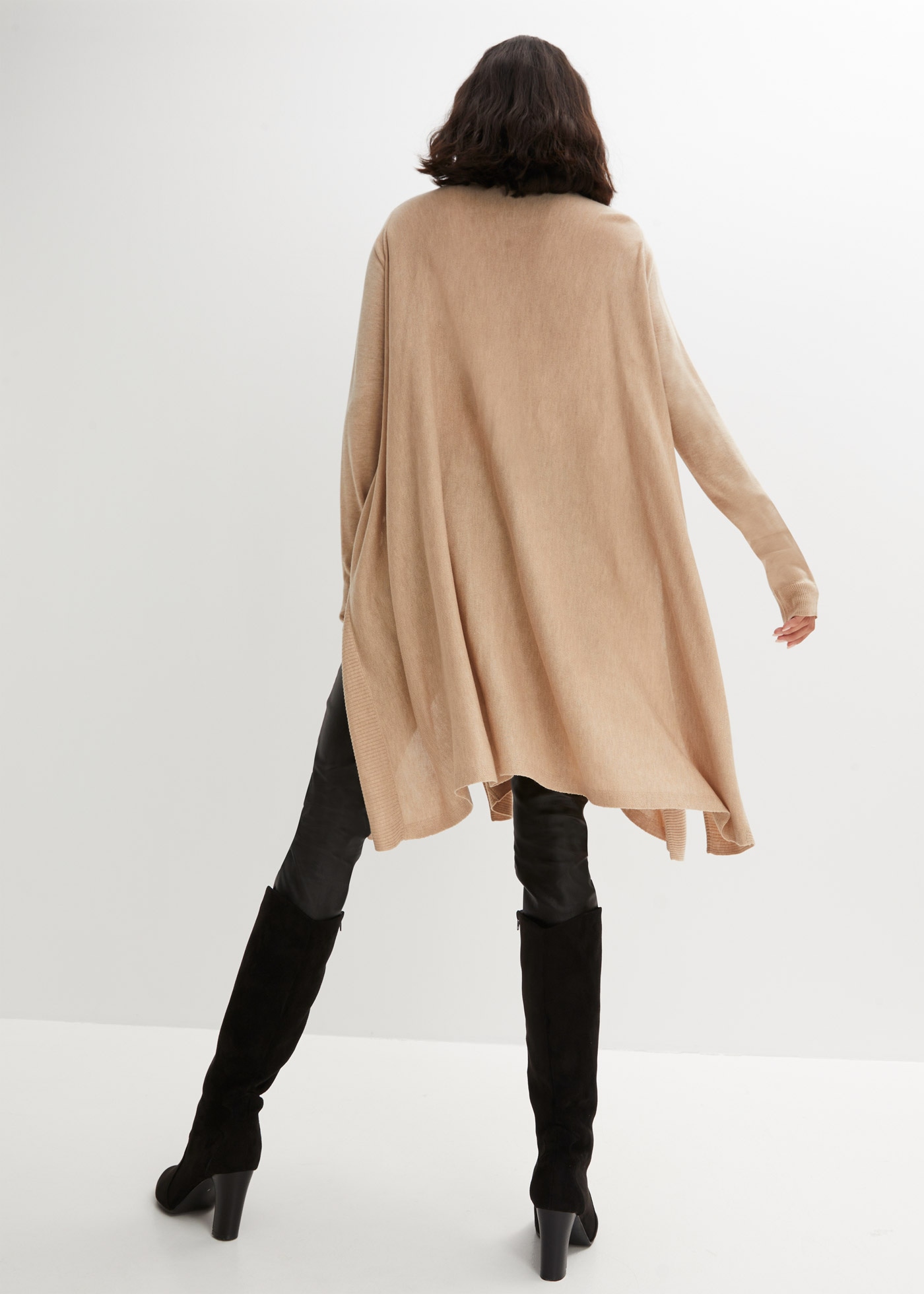 bonprix Pull long »Long-Pullover aus Viskose-Mix« aus Polyacryl und Viskose, Oversize-Passform, eleganter Stil