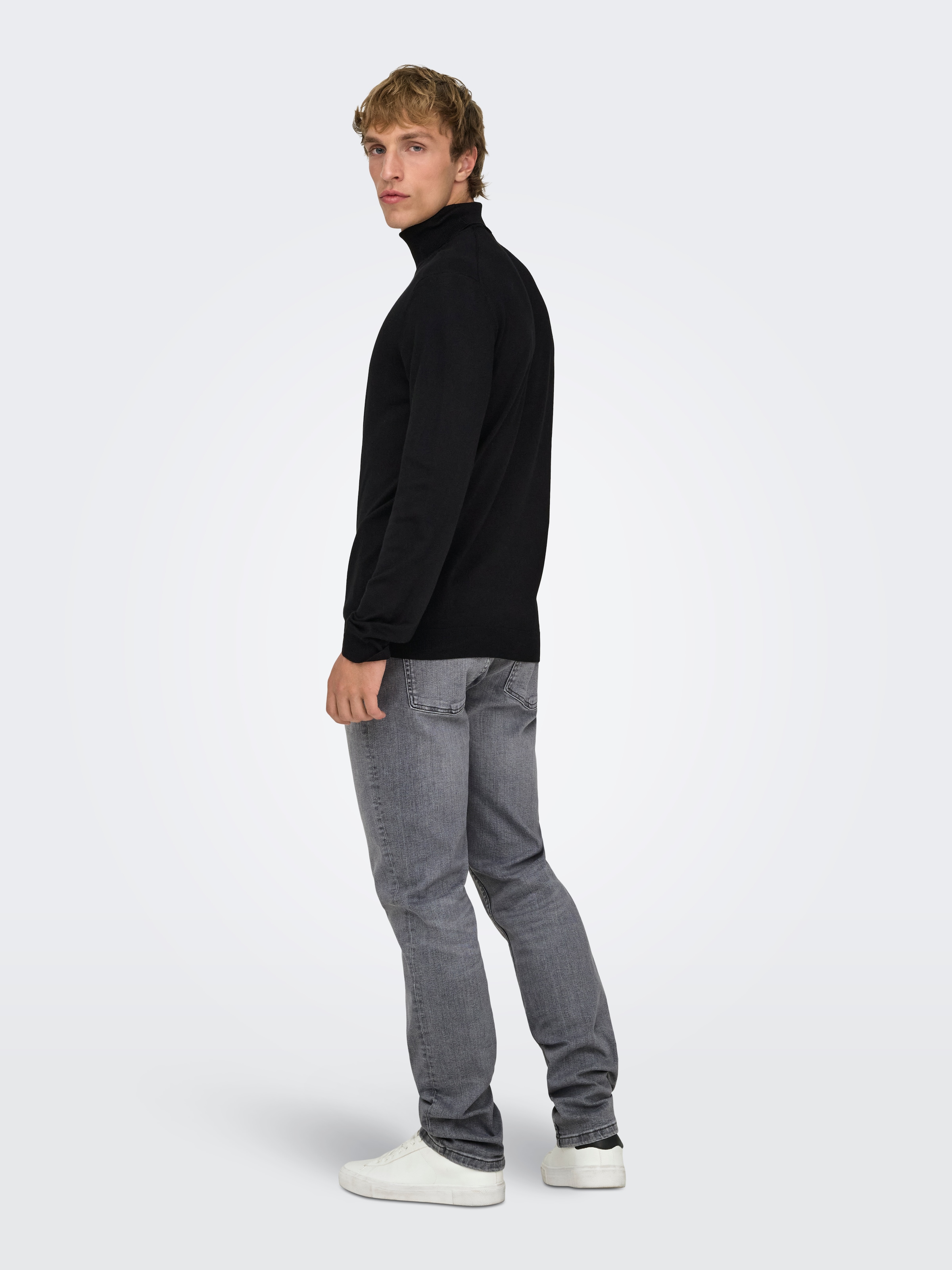 ONLY & SONS Pull à col roulé »ONSWYLER LIFE REG ROLL NECK KNIT NOOS«