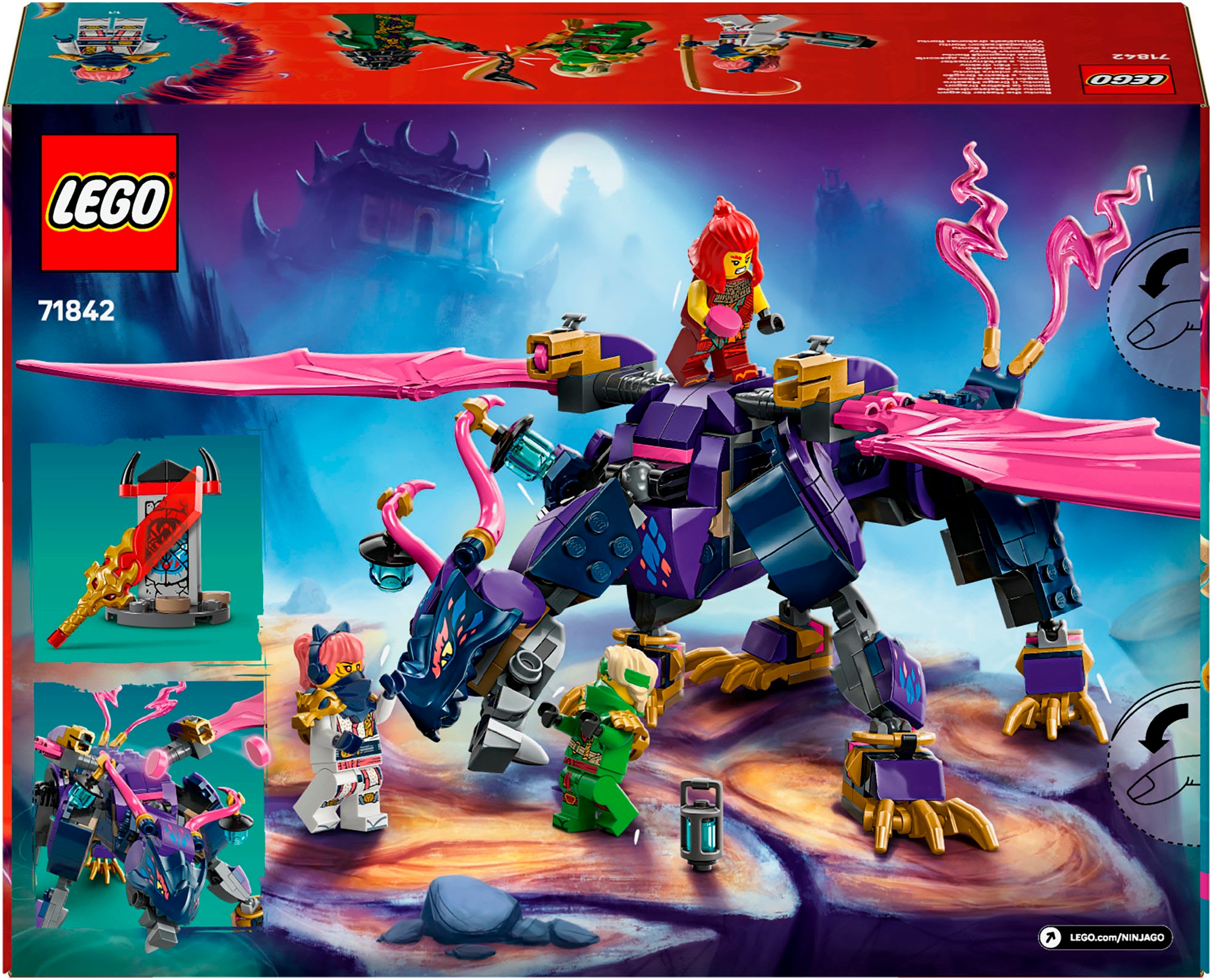 LEGO® Pions de construction »Rontu der Meisterdrache (71842), LEGO Ninjago« Made in Europe