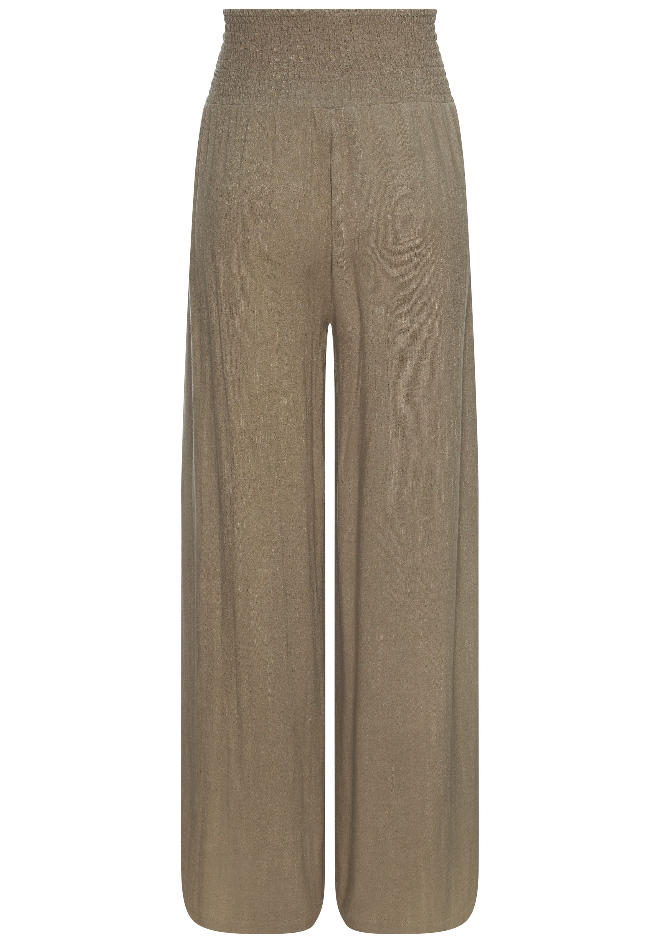 French Connection Leinenhose  mit gerafftem Bund