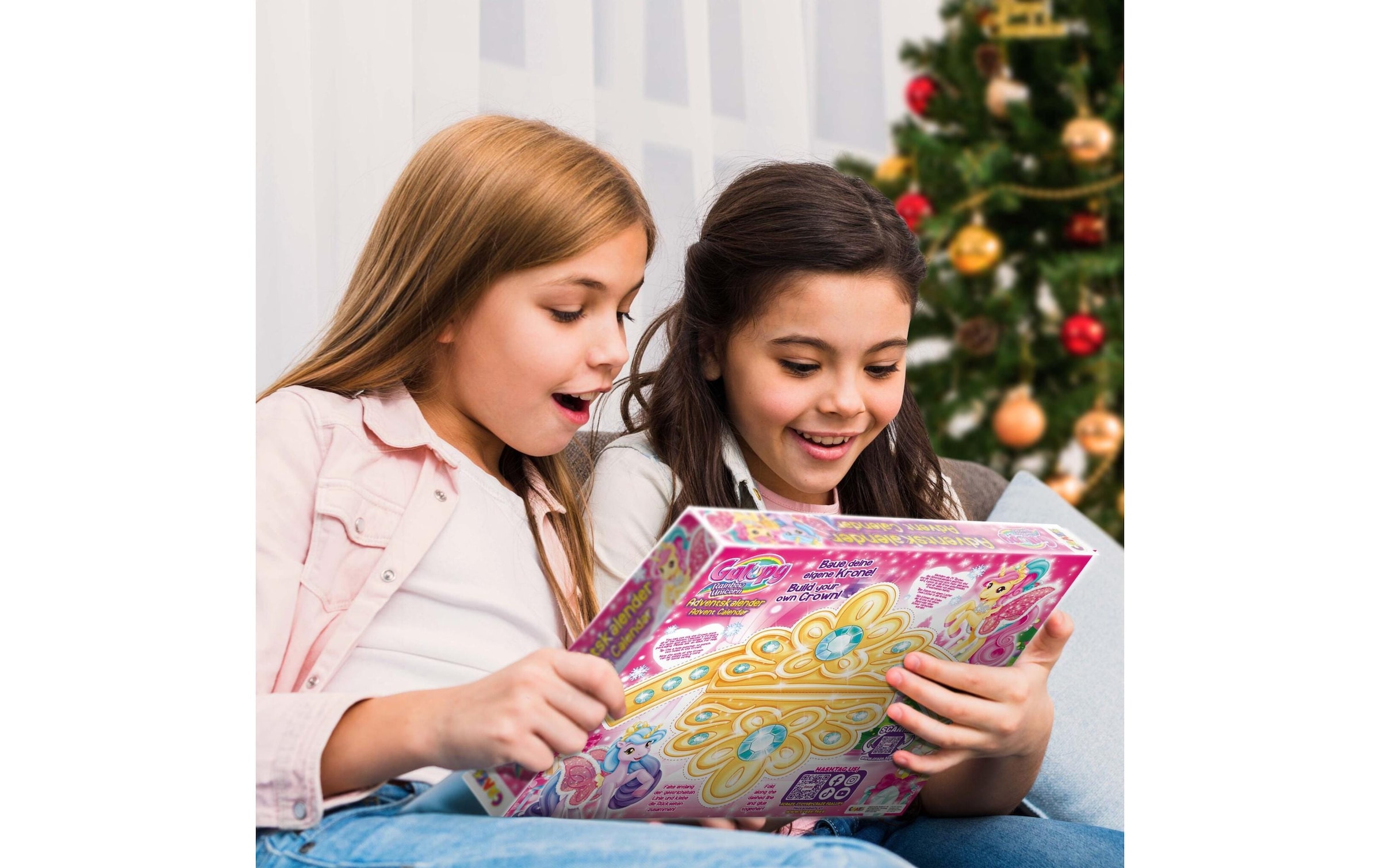 CRAZE Adventskalender »Galupy Rainbow Unicorn« ab 3 Jahren