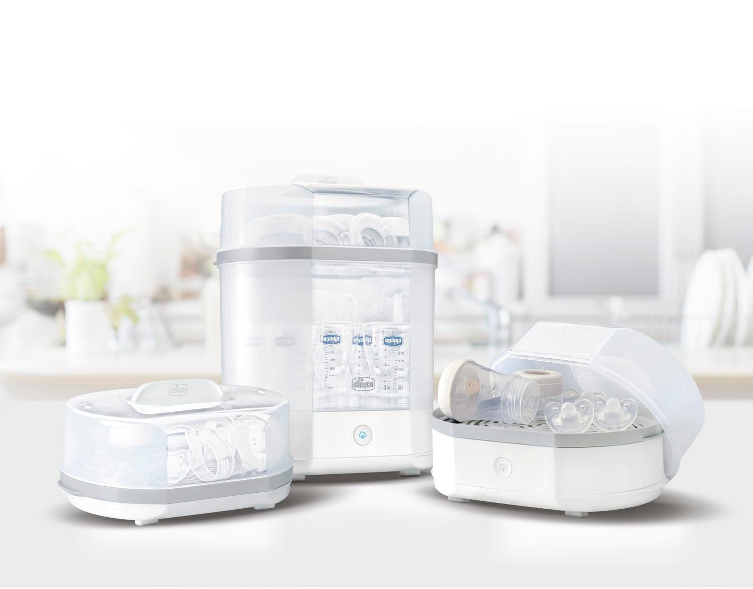 Chicco Stérilisateur à vapeur »Modularer Sterilisator 3in1«