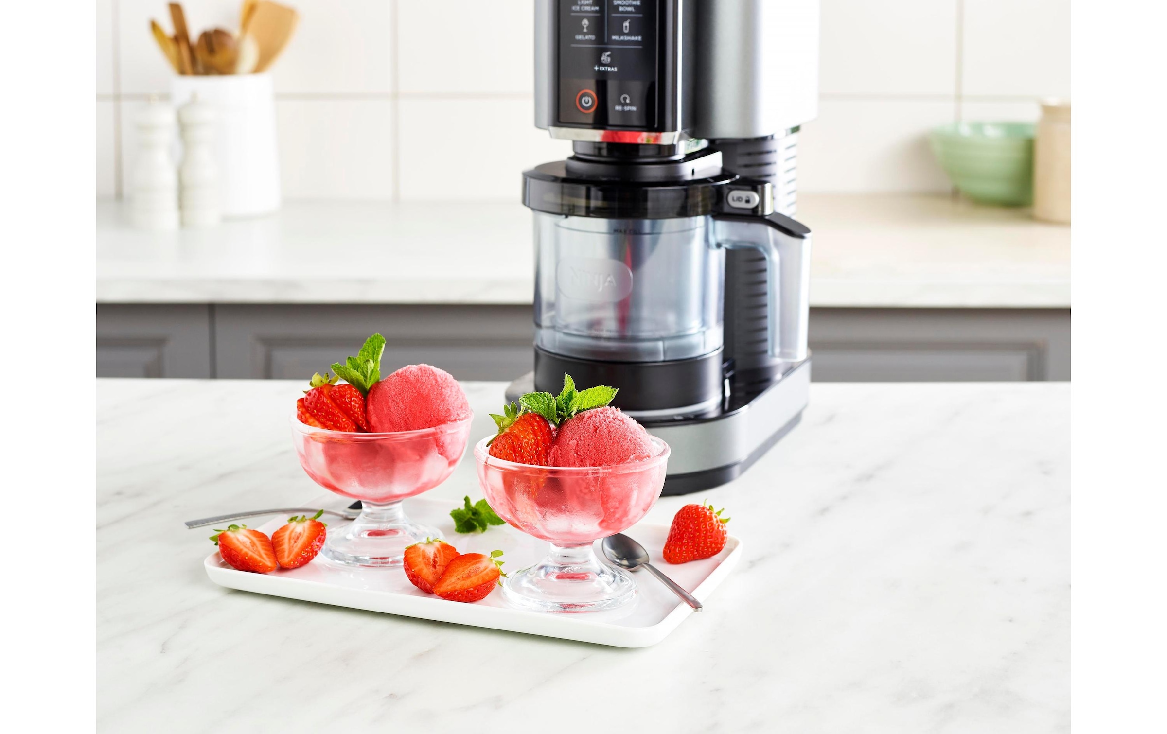 NINJA Eismaschine »NC302EU Creami« 0,47 l 800 W Mit 2 Dessertbehältern