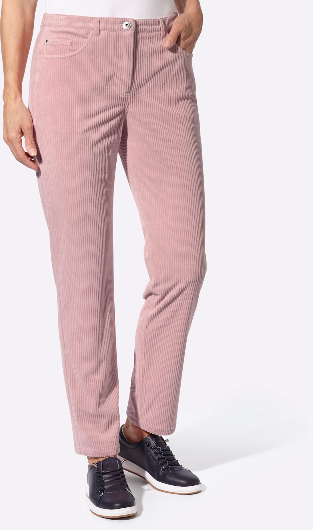 Casual Looks Pantalon en velours côtelé