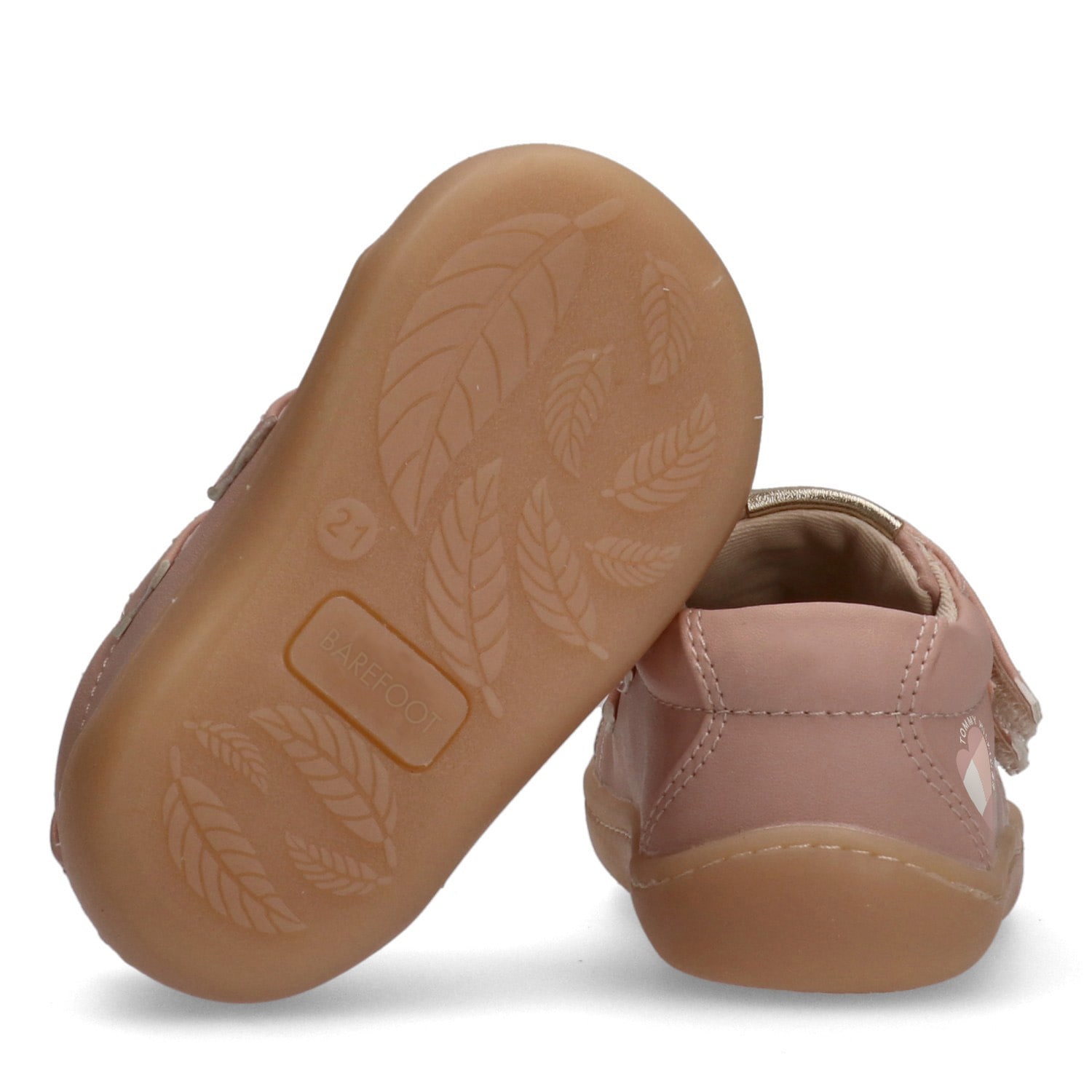 Tommy Hilfiger Lauflernschuh  Barfussschuh, Halbschuh, Babyschuh mit regulierbarem Klettverschluss