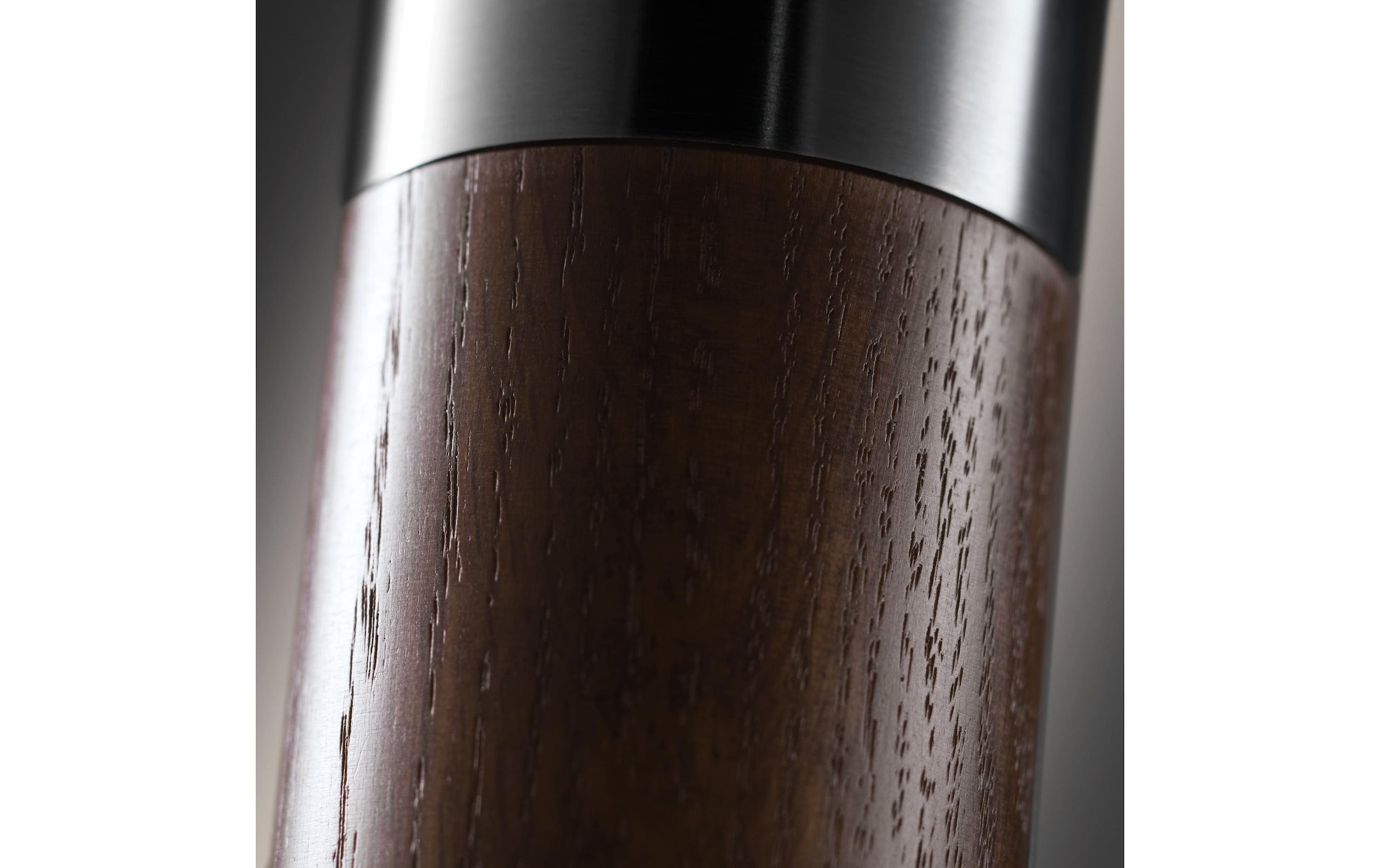 WMF Gewürzmühle »Nature Pro Edelstahl« Keramikmahlwerk, einstellbarer Mahlgrad, Aromaschutzdeckel, Holz