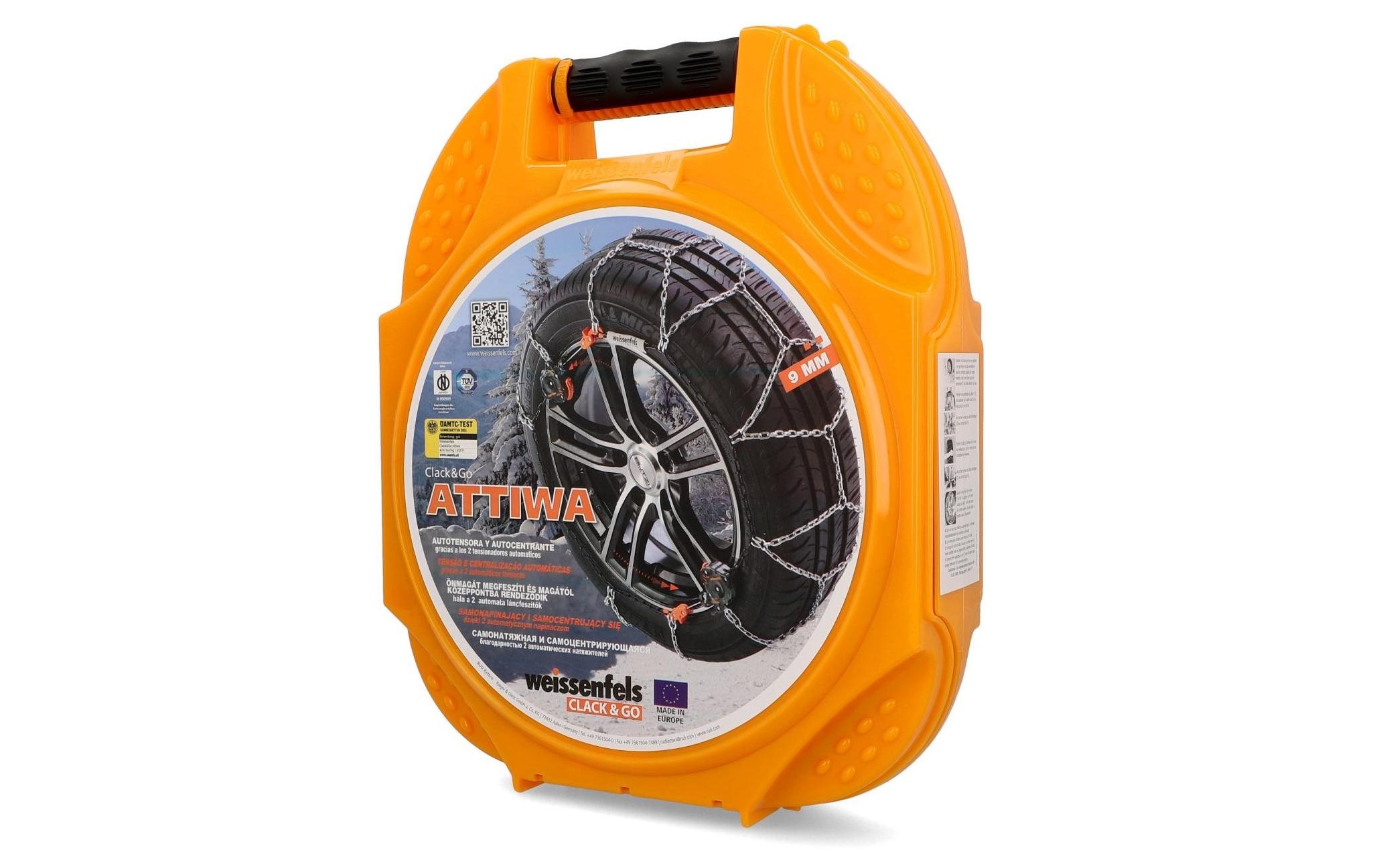   Schneeketten »Weissenfels ATTIWA CLACK & GO Gr.12« Ist in der Schweiz als  zugelassen
