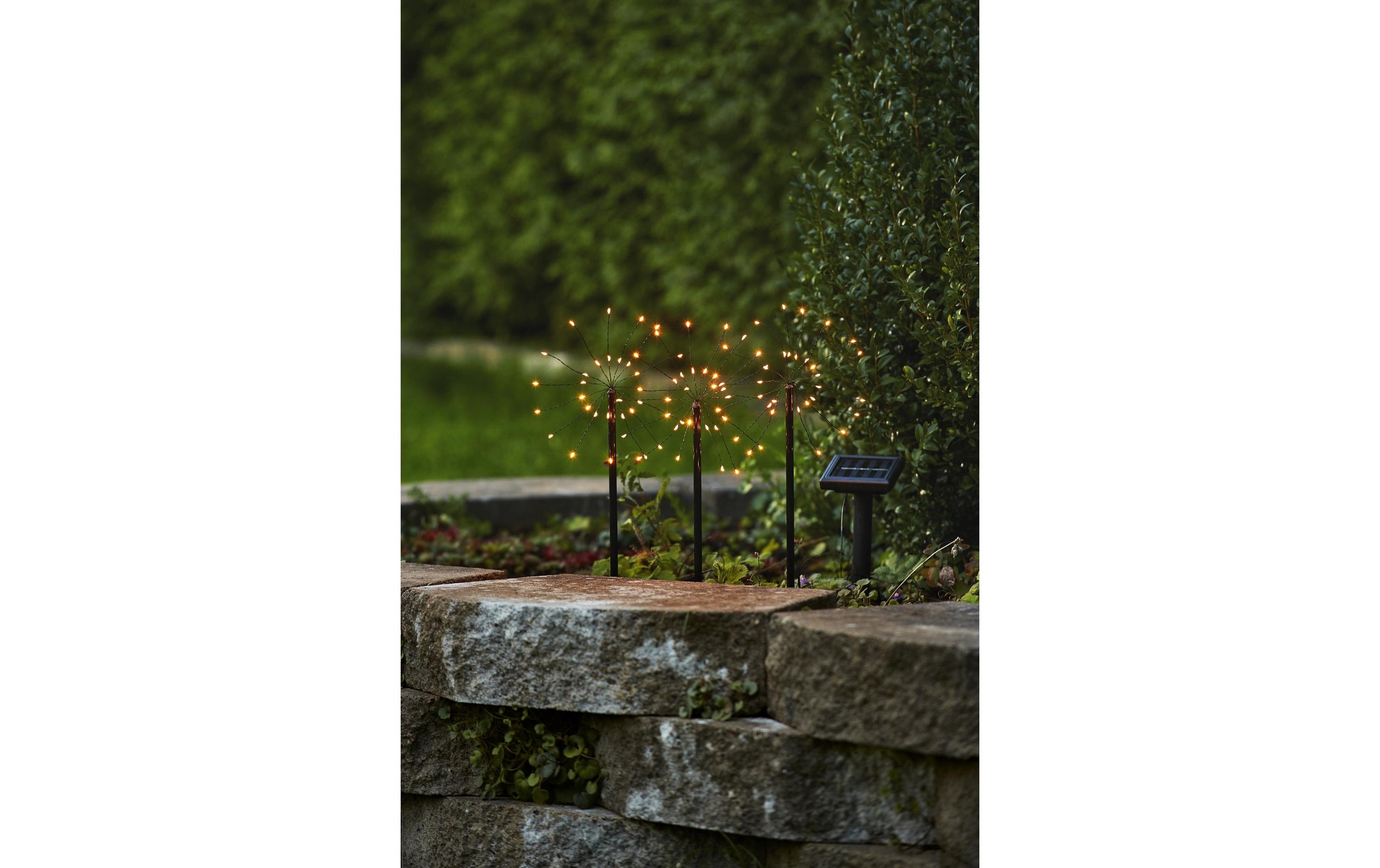 EGLO Lampe de jardin »3er-Set Solarleuchten 40 cm« 1 cuis