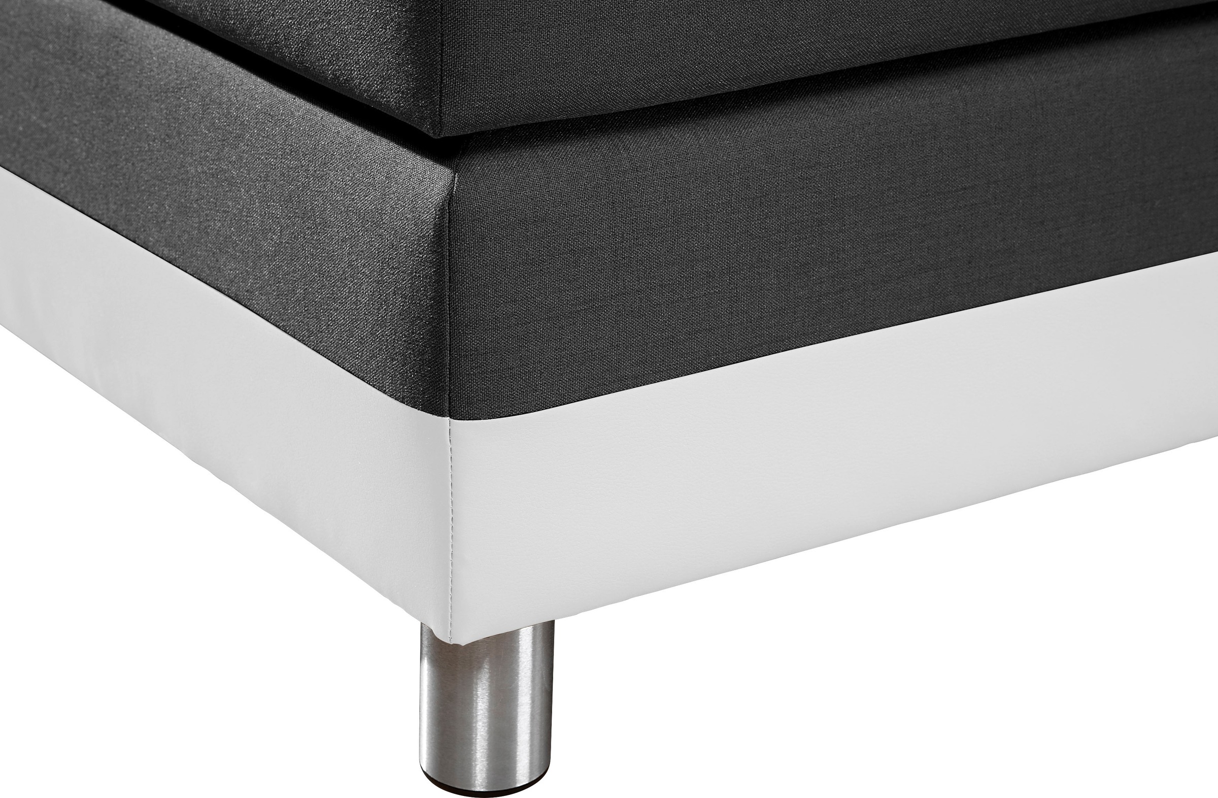 Home affaire Lit boxspring »Rocklin« in H2, H3 oder H4 erhältlich